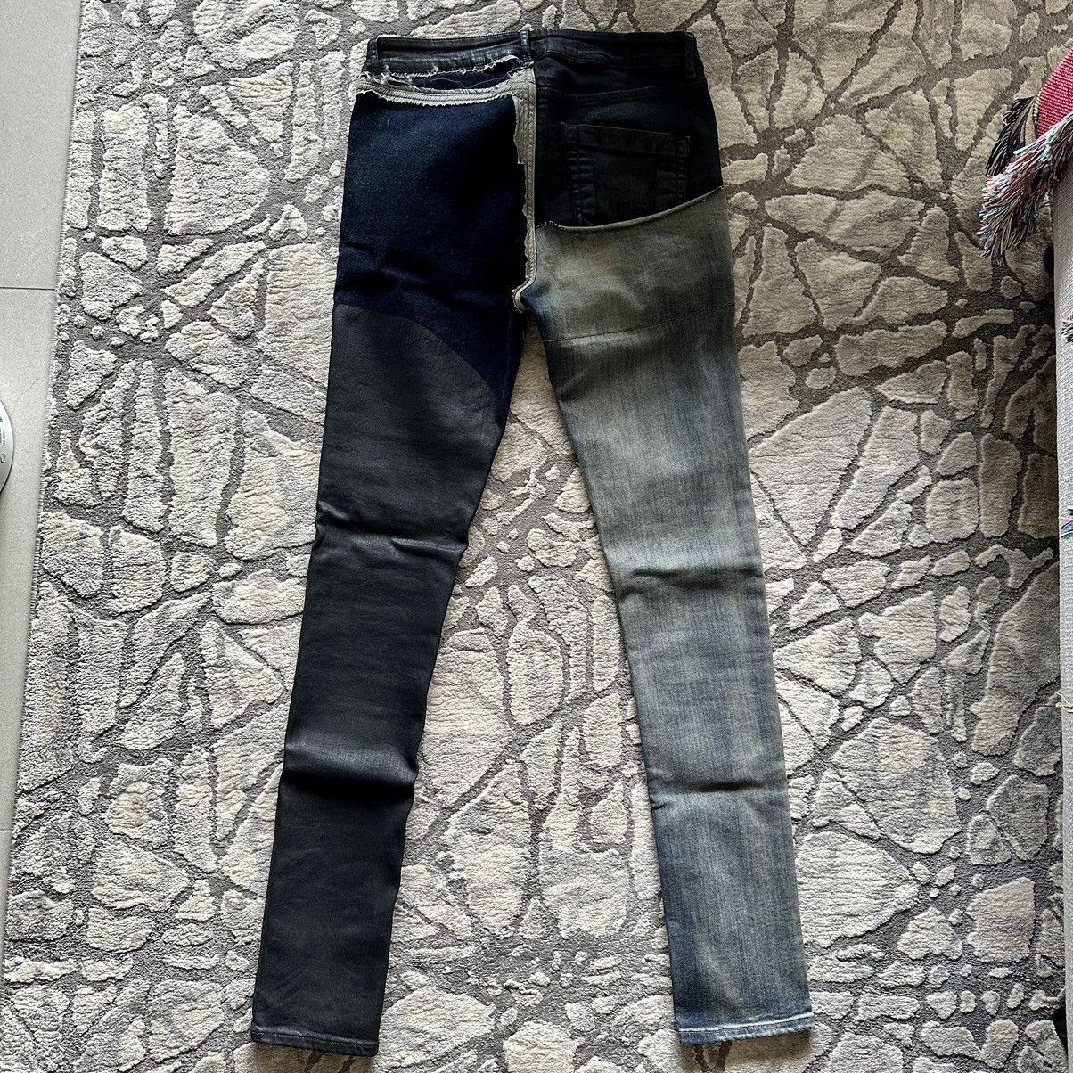 Rick Owens Babel Patchwork Tyrone Jeans | Grailed