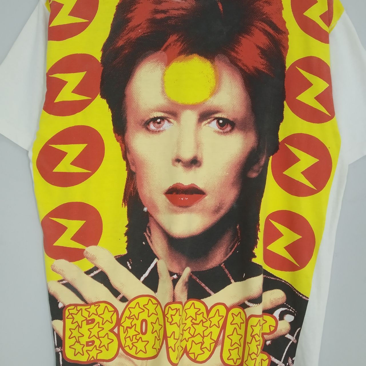 Band Tees × Vintage Vintage Y2K David Bowie Fifth Column Punk Rock Promo Tshirt Size US L / EU 52-54 / 3 - 4 Thumbnail
