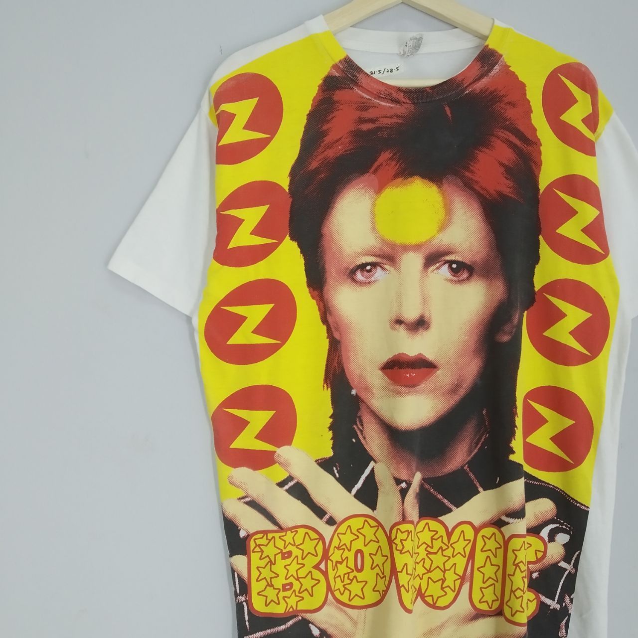 Band Tees × Vintage Vintage Y2K David Bowie Fifth Column Punk Rock Promo Tshirt Size US L / EU 52-54 / 3 - 3 Thumbnail