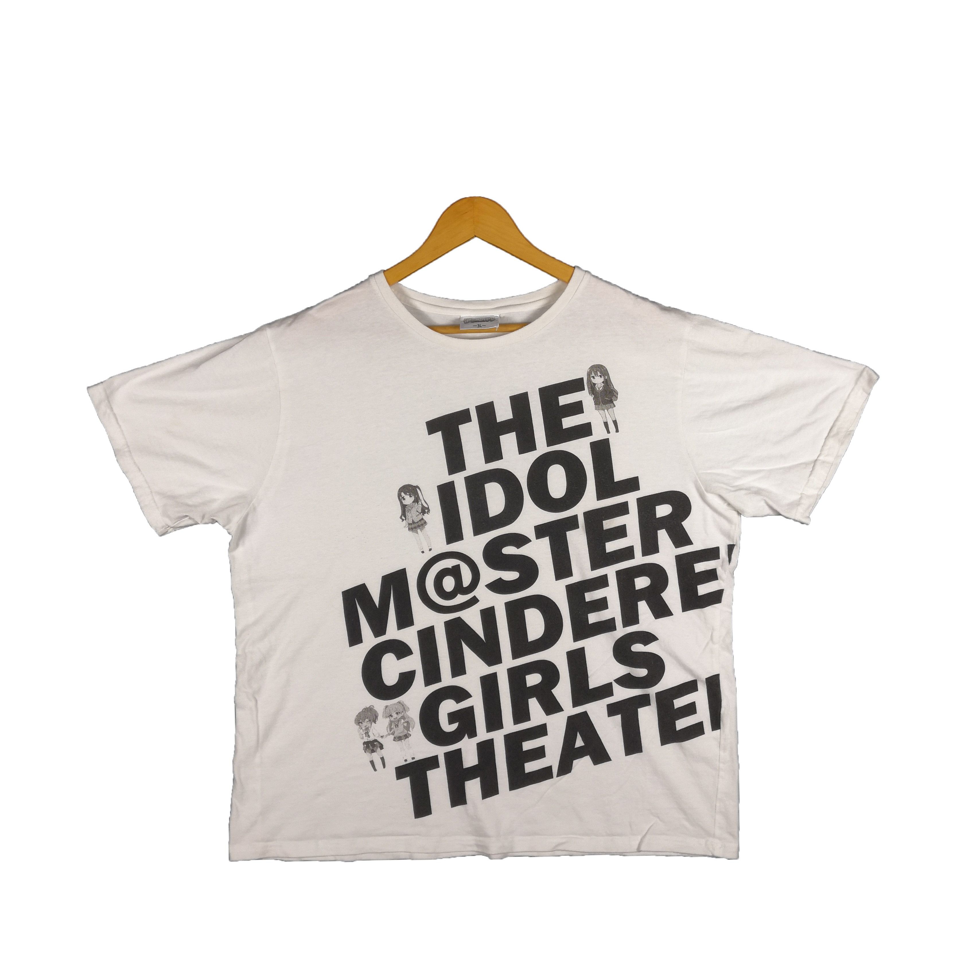Cartoon Network Idolmaster Cinderella Girls T Shirt Japanese Anime Tee Size US XL / EU 56 / 4 - 1 Thumbnail