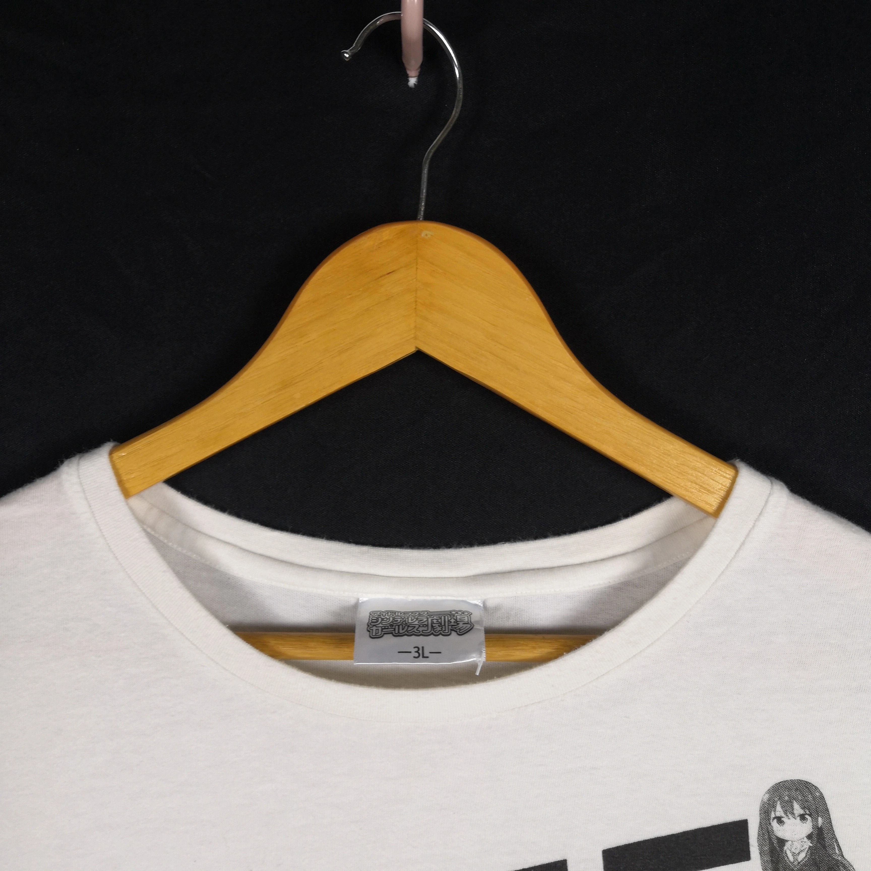 Cartoon Network Idolmaster Cinderella Girls T Shirt Japanese Anime Tee Size US XL / EU 56 / 4 - 6 Thumbnail