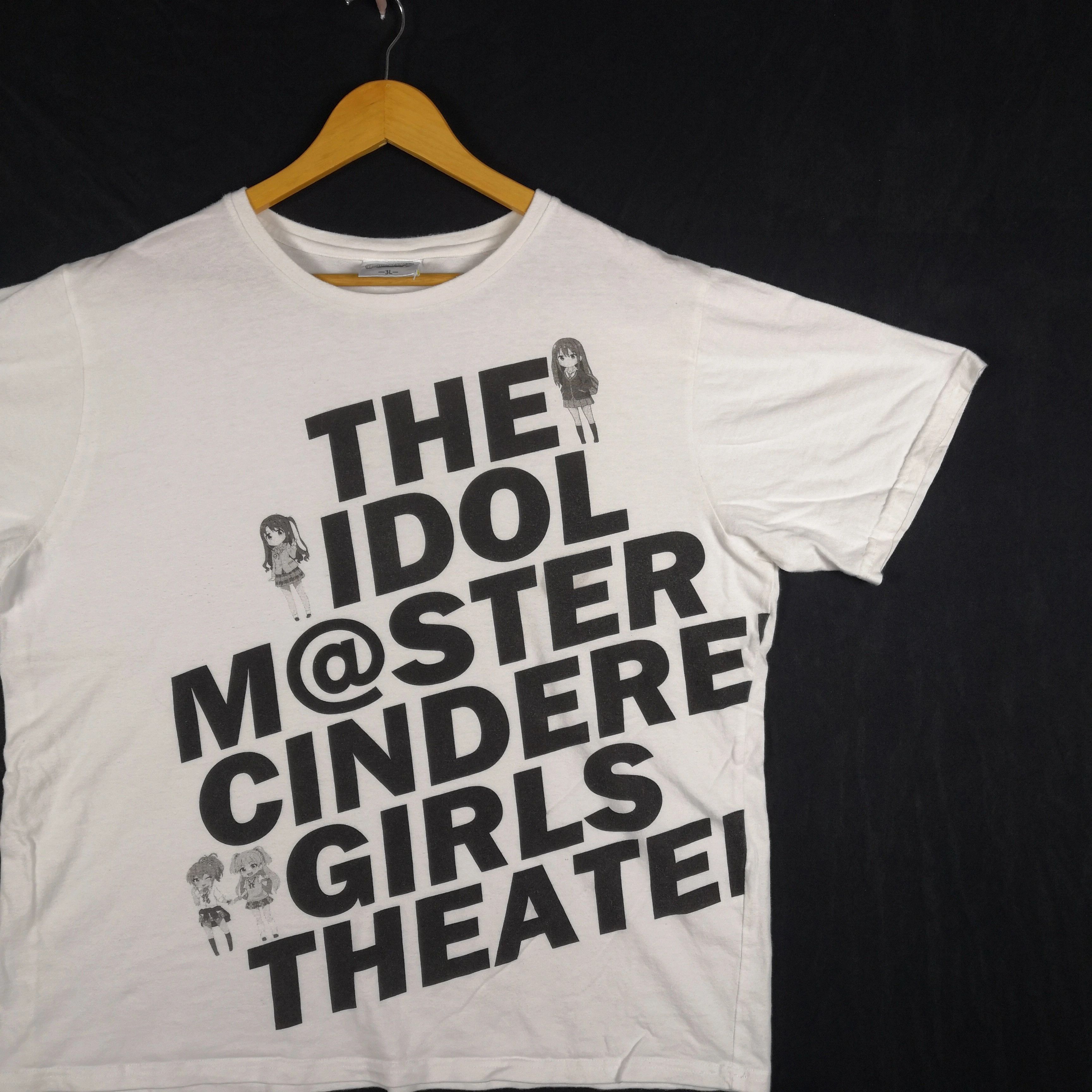 Cartoon Network Idolmaster Cinderella Girls T Shirt Japanese Anime Tee Size US XL / EU 56 / 4 - 4 Thumbnail