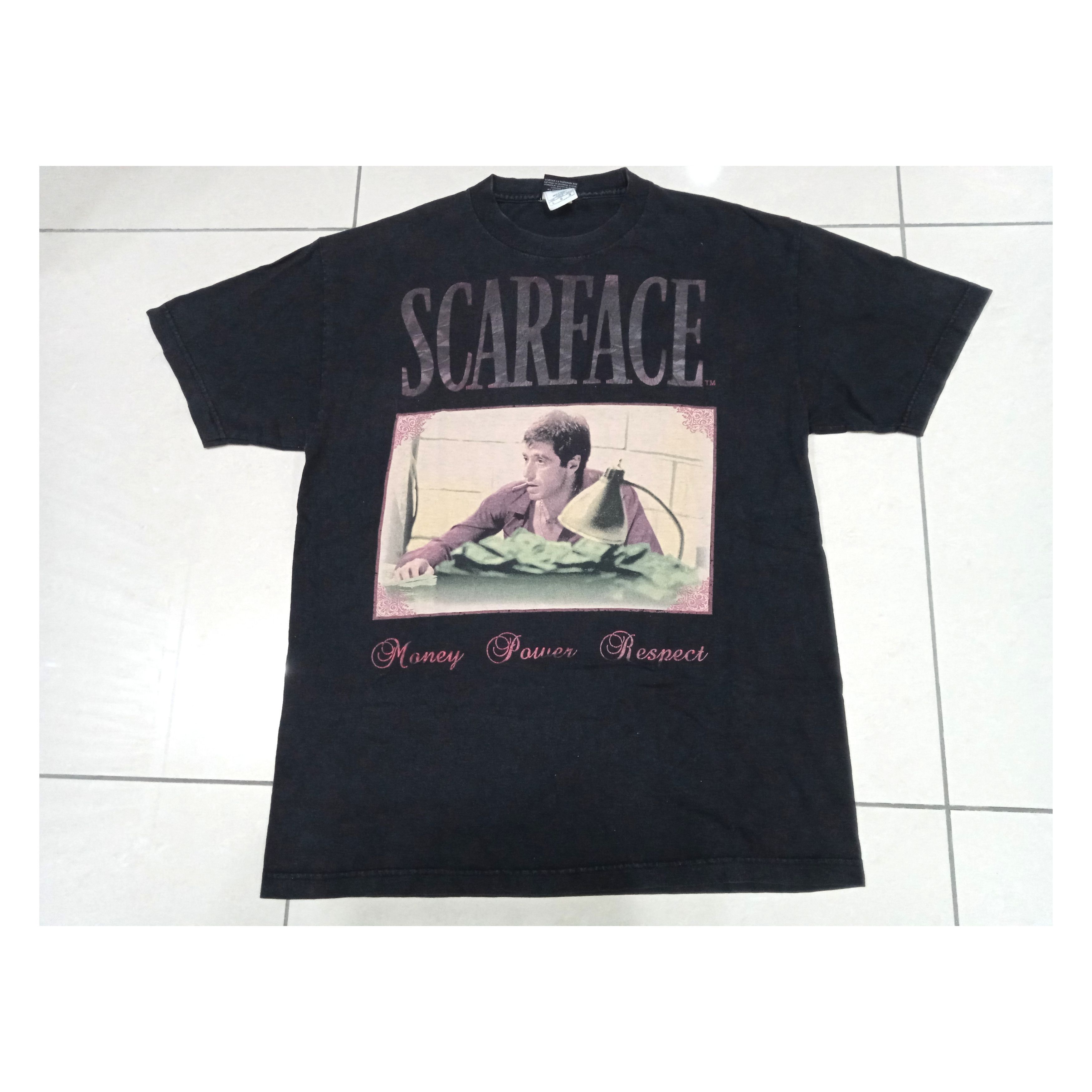 Vintage Vintage 00s Scarface T Shirt Al Pacino Size US L / EU 52-54 / 3 - 1 Thumbnail