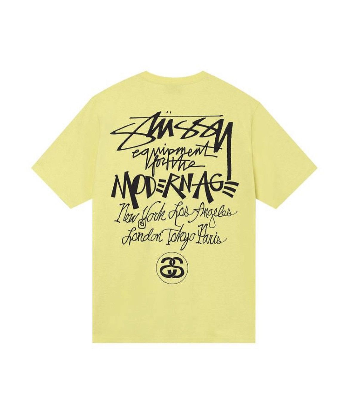 Hypebeast × Streetwear × Stussy Stüssy Modern Age Tee Shirt