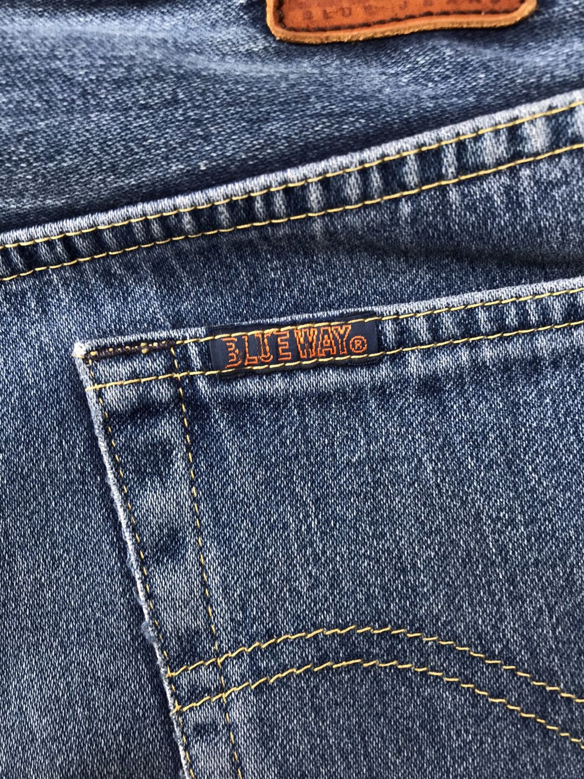 Vintage Vintage Blue Way Distressed Jeans Size US 30 / EU 46 - 14 Thumbnail