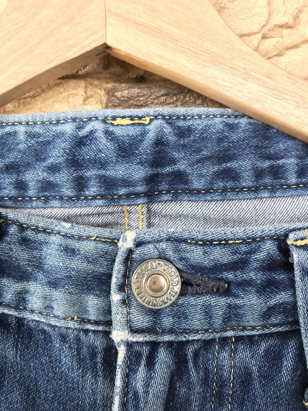 Vintage Vintage Blue Way Distressed Jeans Size US 30 / EU 46 - 9 Thumbnail