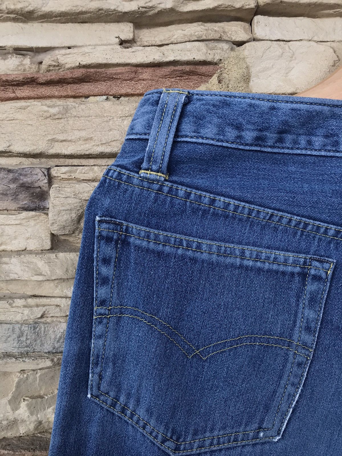 Vintage Vintage Blue Way Distressed Jeans Size US 30 / EU 46 - 12 Thumbnail