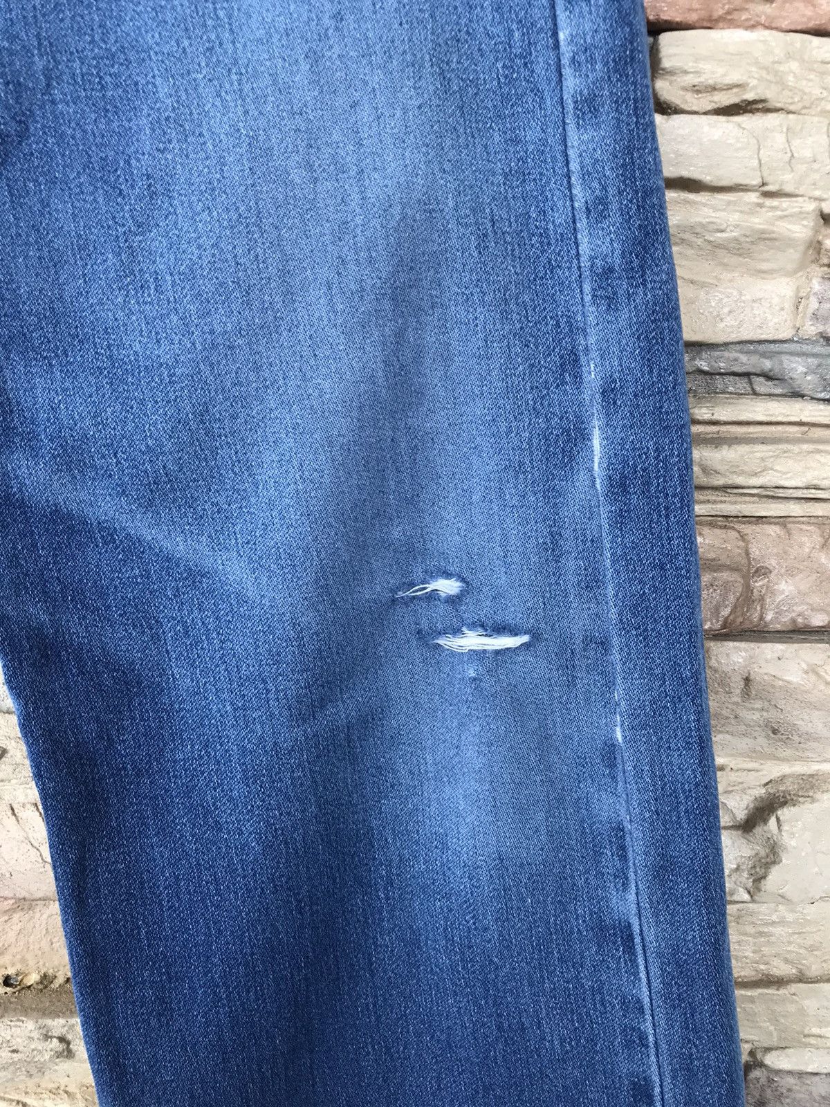 Vintage Vintage Blue Way Distressed Jeans Size US 30 / EU 46 - 6 Thumbnail