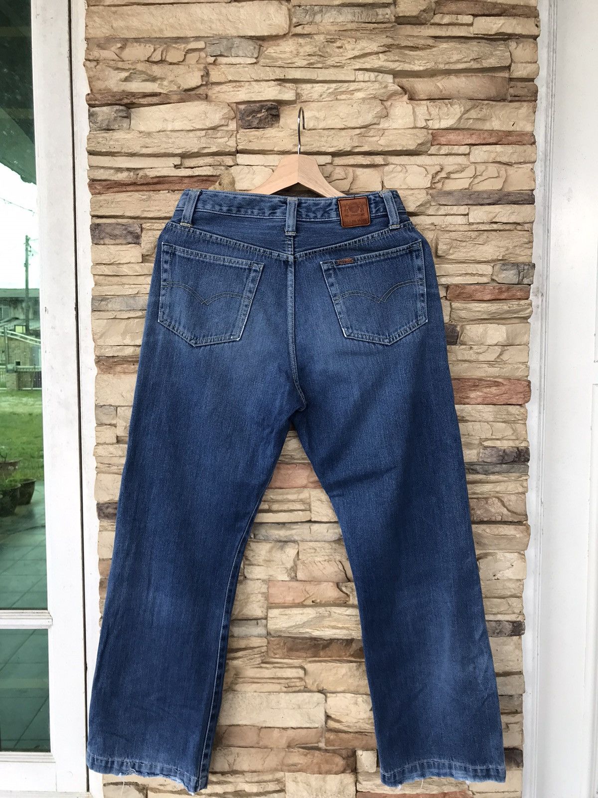 Vintage Vintage Blue Way Distressed Jeans Size US 30 / EU 46 - 2 Thumbnail