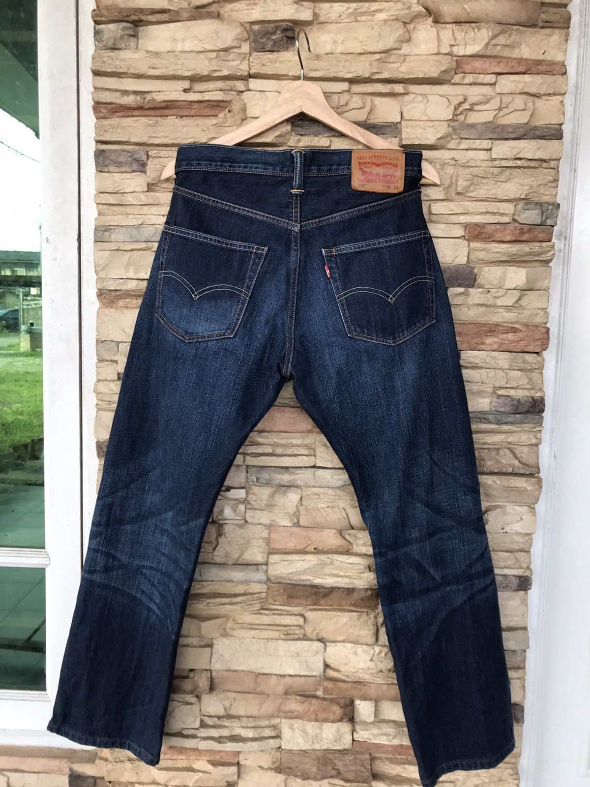 Levi's Flare Vintage Levi’s 502 Distressed Denim Size US 34 / EU 50 - 2 Thumbnail