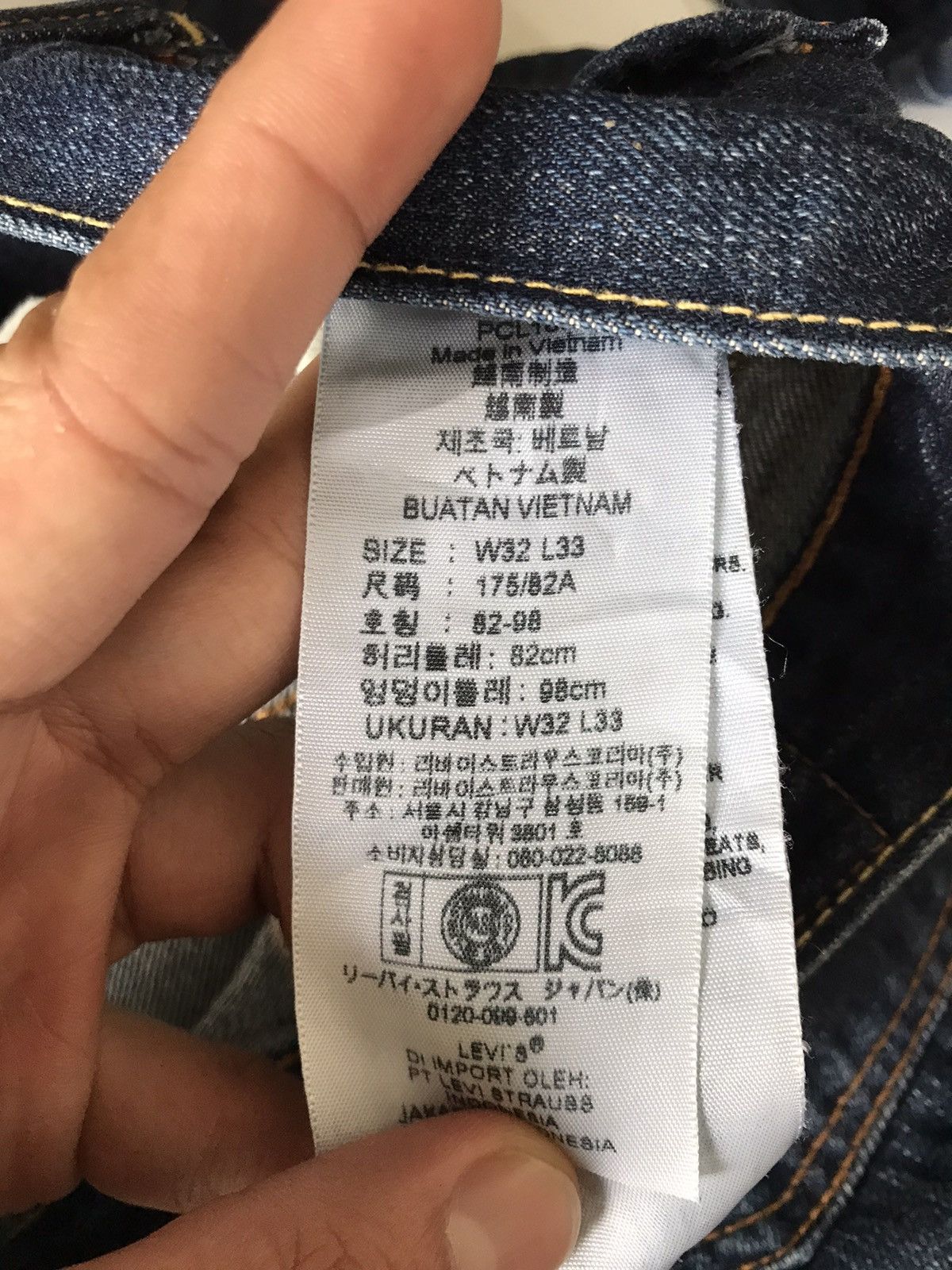 Levi's Flare Vintage Levi’s 502 Distressed Denim Size US 34 / EU 50 - 16 Thumbnail
