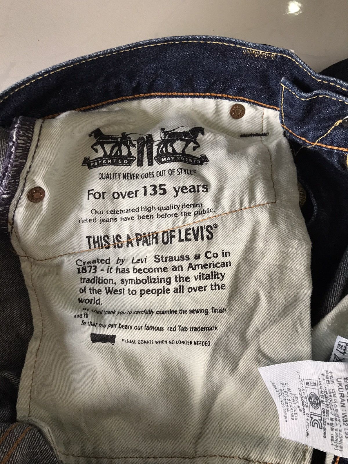 Levi's Flare Vintage Levi’s 502 Distressed Denim Size US 34 / EU 50 - 15 Thumbnail