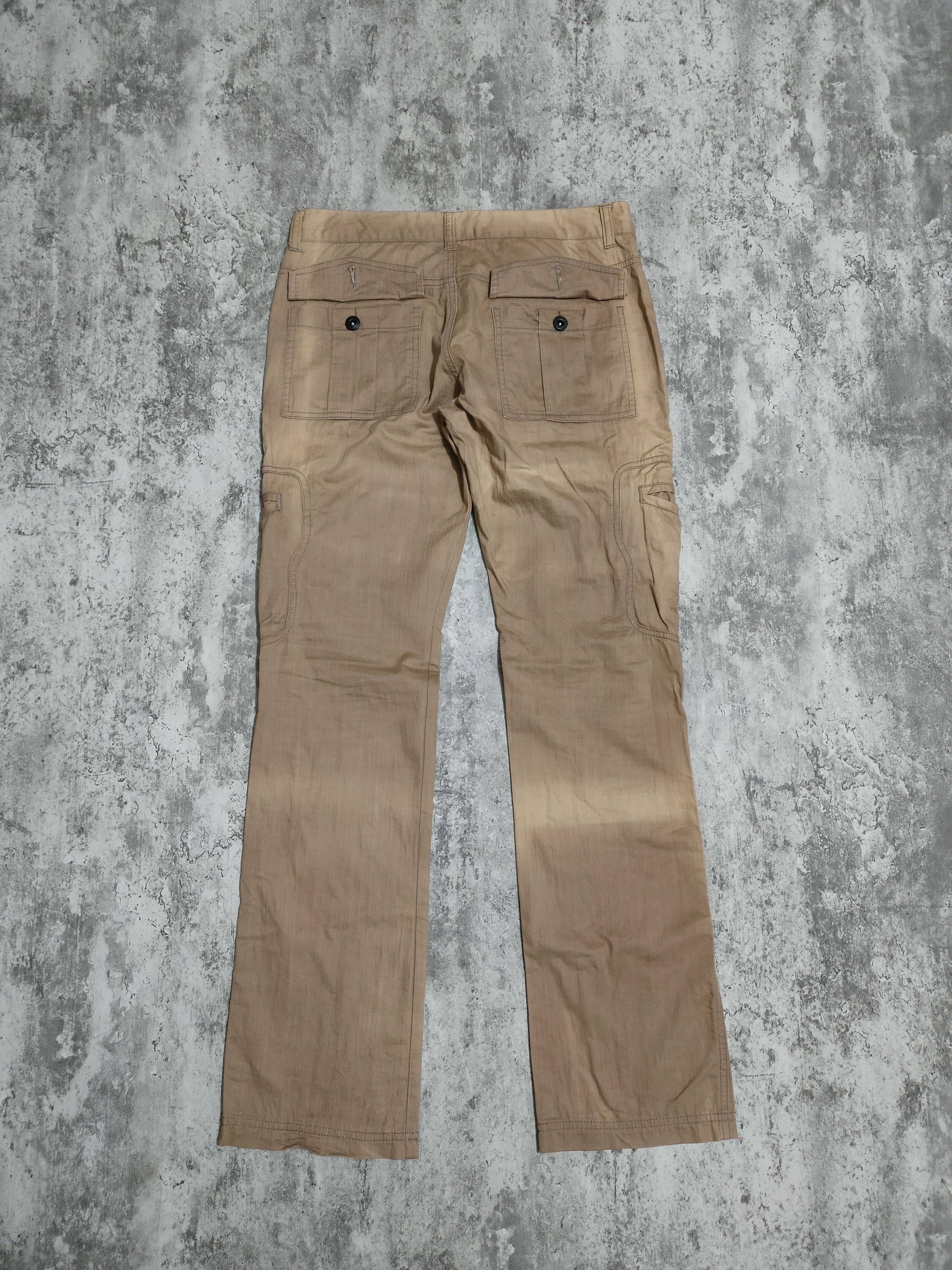 Faded Glory × Japanese Brand × Katharine Hamnett London Vintage Hamnett Cargo Faded Pans Size US 32 / EU 48 - 2 Thumbnail