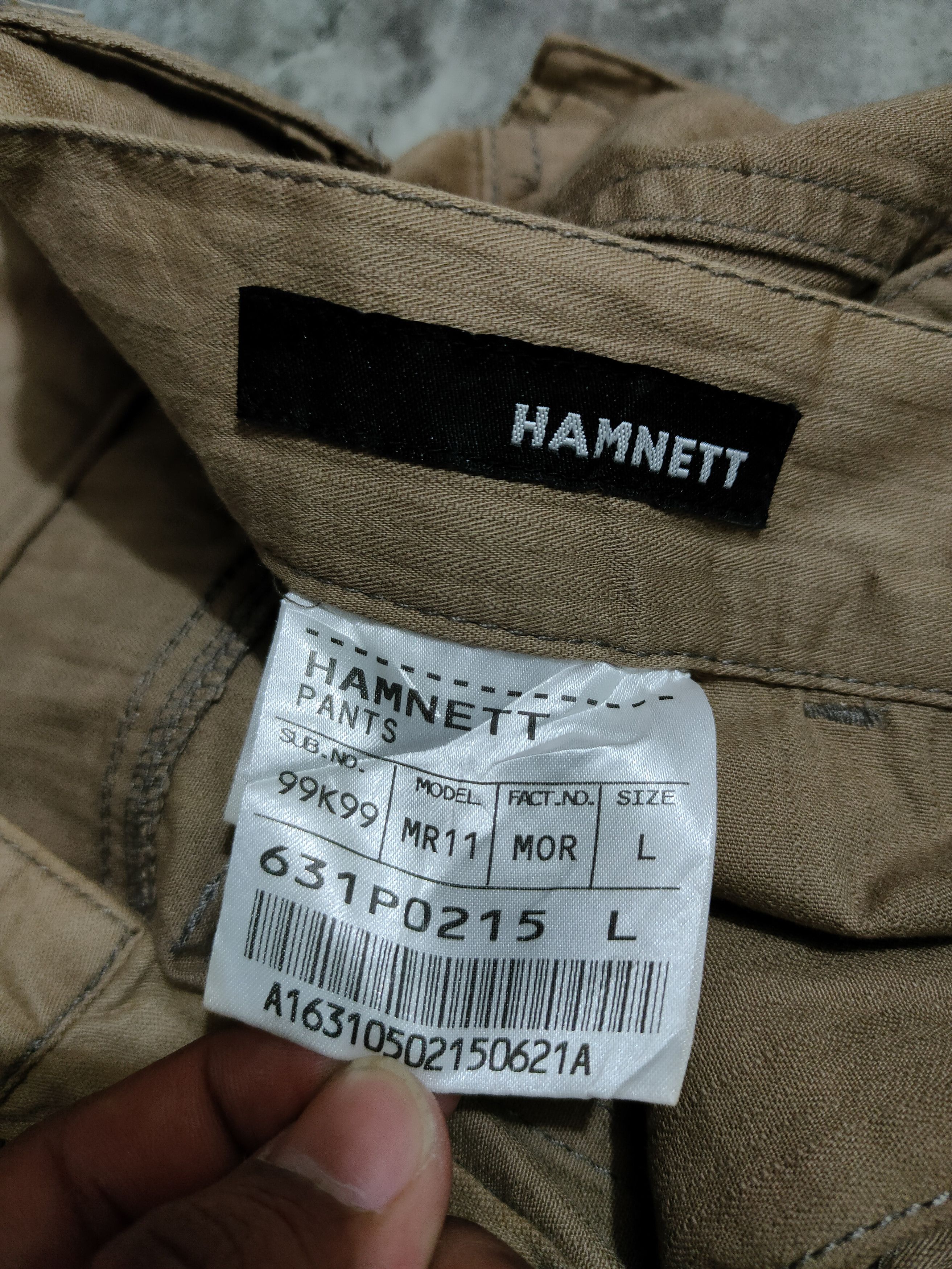 Faded Glory × Japanese Brand × Katharine Hamnett London Vintage Hamnett Cargo Faded Pans Size US 32 / EU 48 - 14 Thumbnail