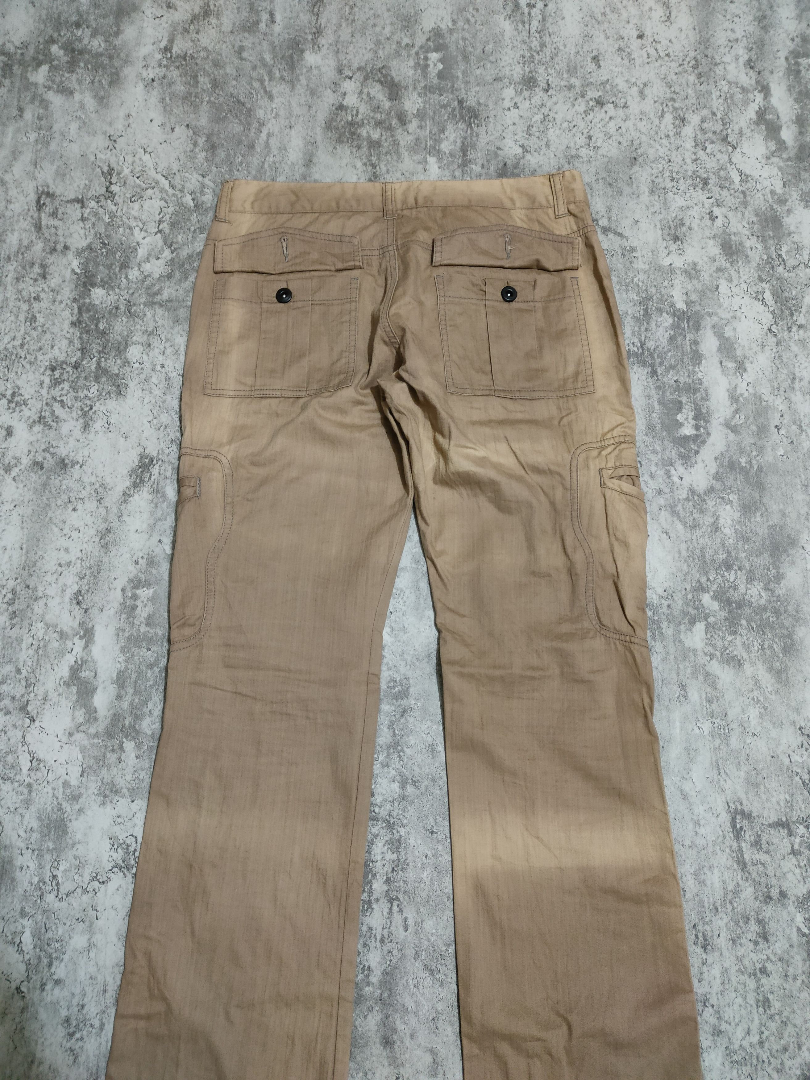 Faded Glory × Japanese Brand × Katharine Hamnett London Vintage Hamnett Cargo Faded Pans Size US 32 / EU 48 - 4 Thumbnail