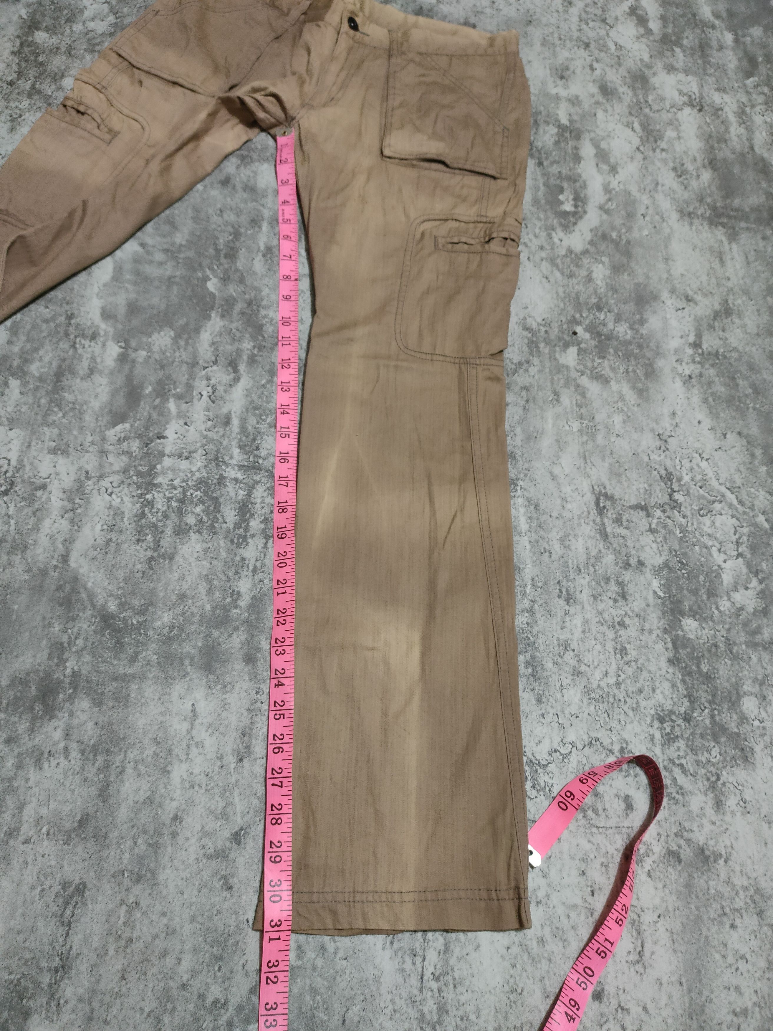 Faded Glory × Japanese Brand × Katharine Hamnett London Vintage Hamnett Cargo Faded Pans Size US 32 / EU 48 - 21 Thumbnail