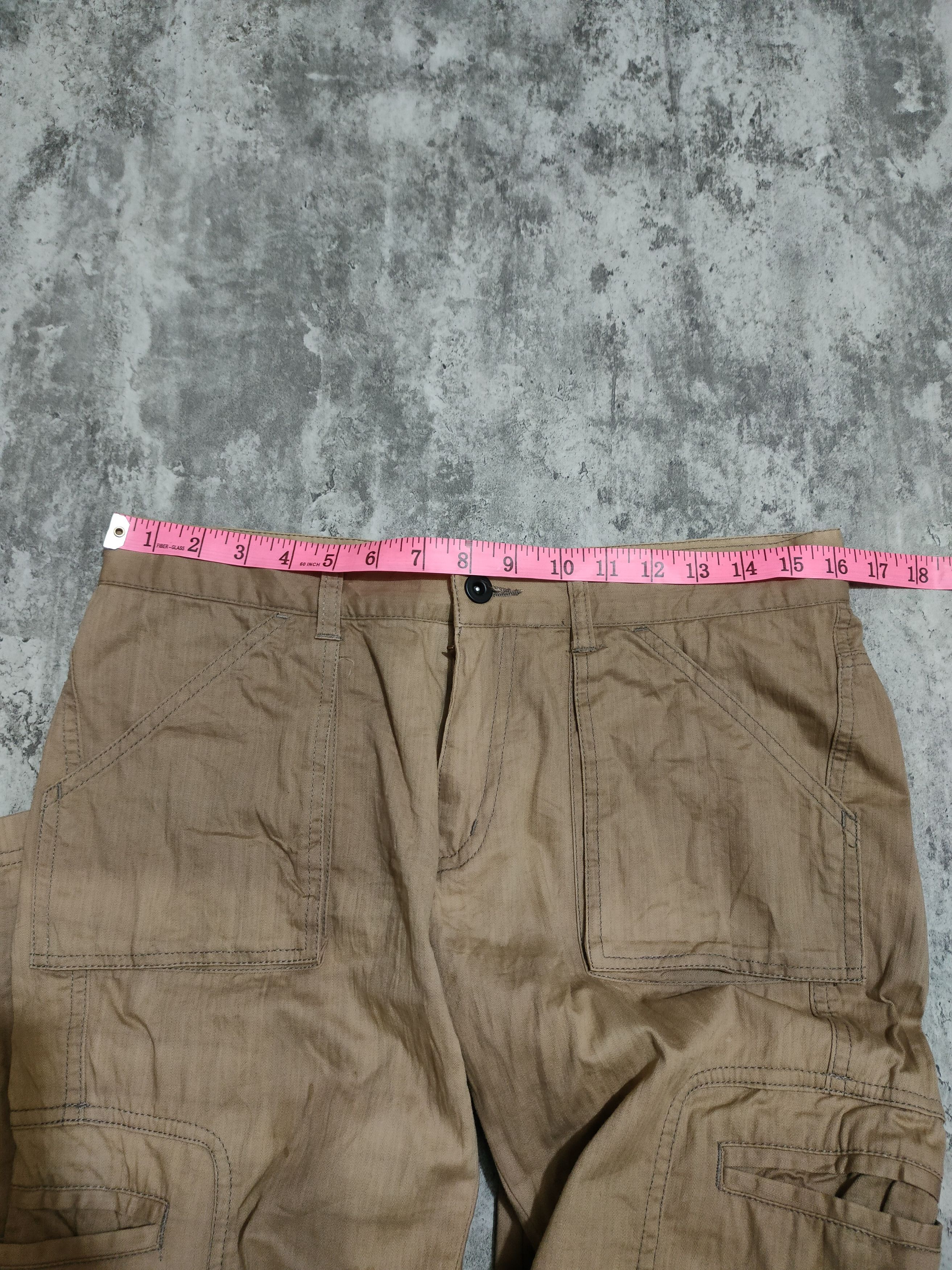 Faded Glory × Japanese Brand × Katharine Hamnett London Vintage Hamnett Cargo Faded Pans Size US 32 / EU 48 - 16 Thumbnail