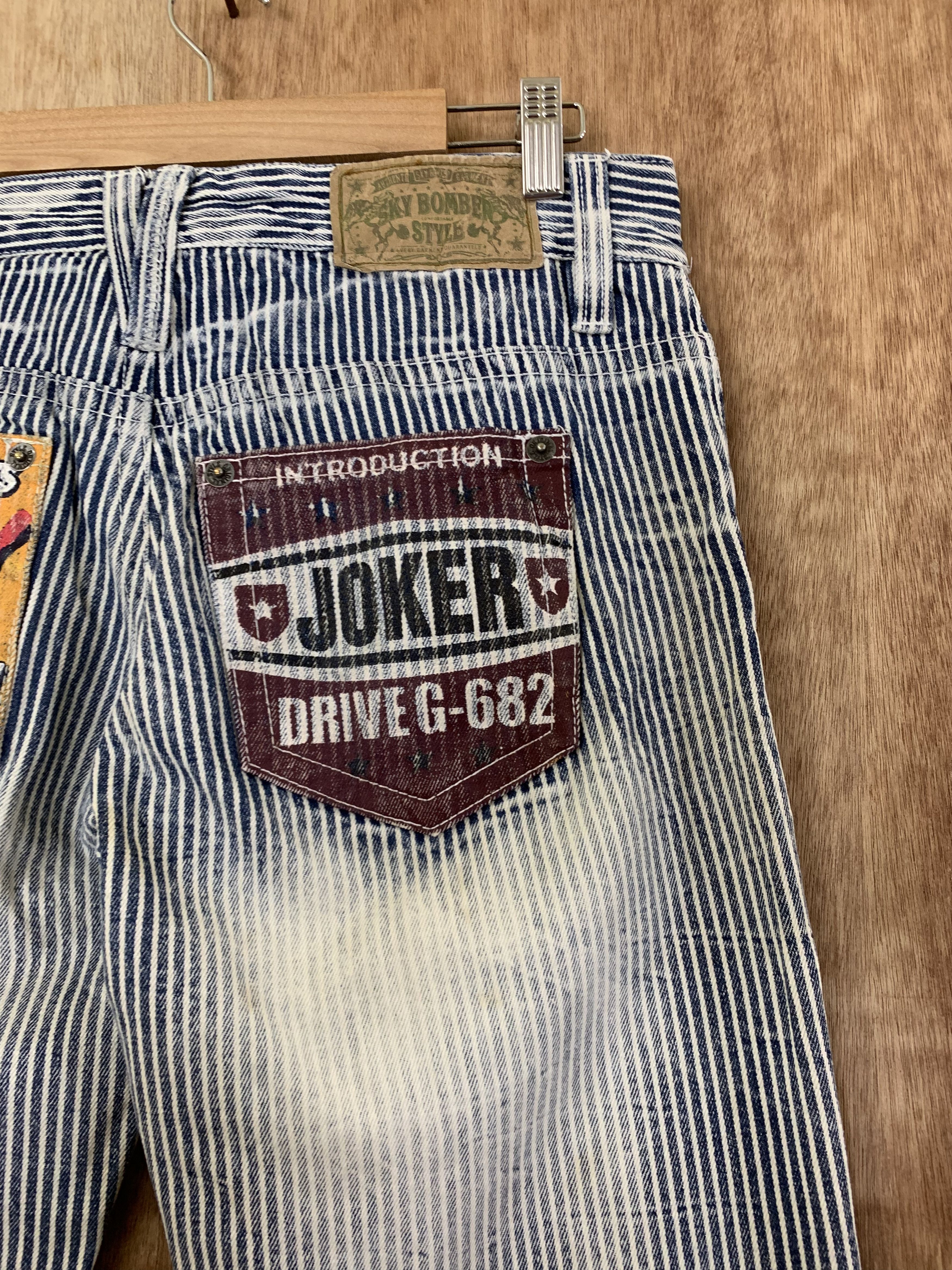Japanese Brand Patches Jeans Distressed Vintage Japanese Branded Size US 29 - 14 Thumbnail