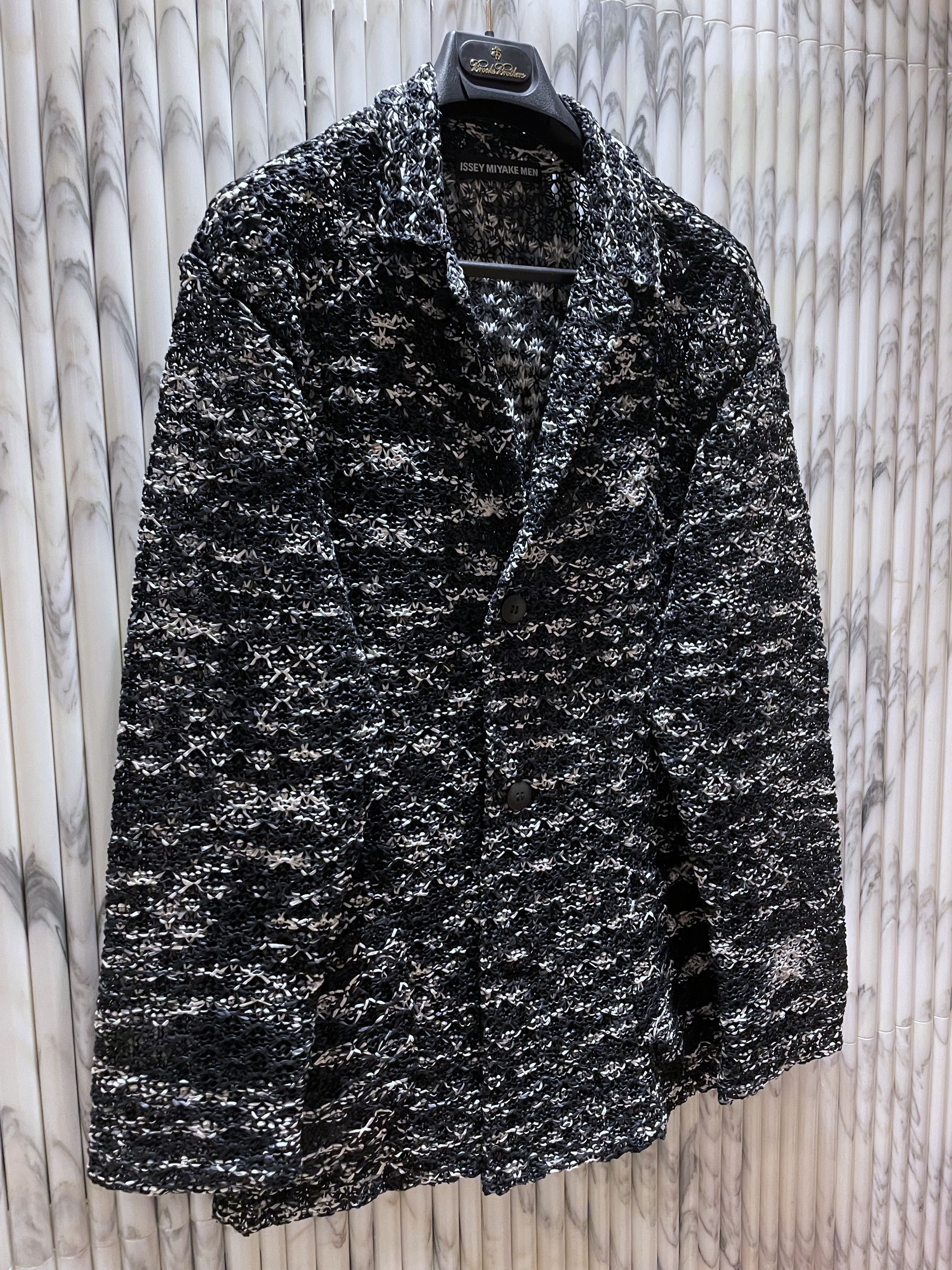 Issey Miyake GRAIL JAPANESE WASHI PAPER WOVEN JACKET Size US M / EU 48-50 / 2 - 2 Thumbnail