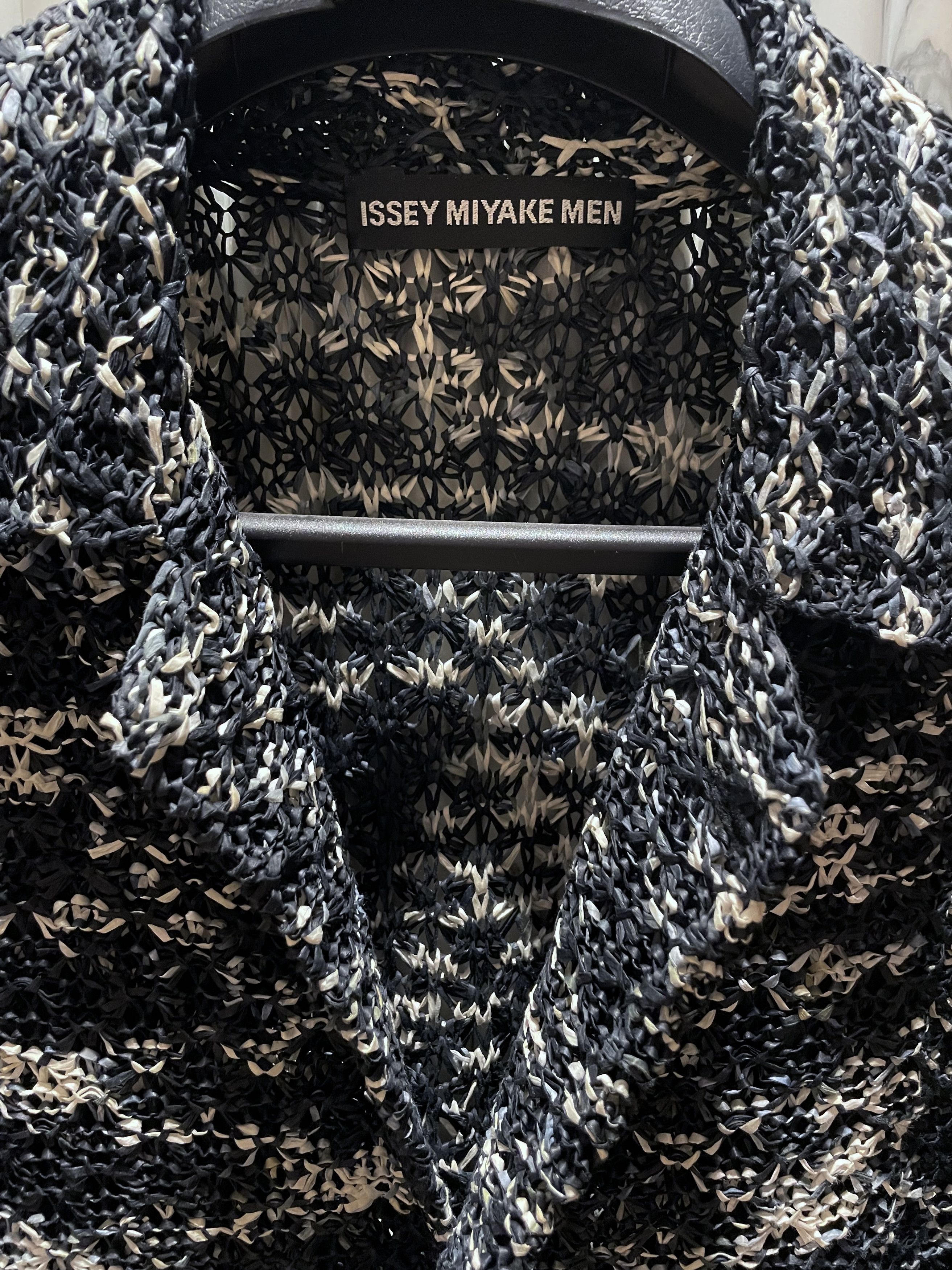 Issey Miyake GRAIL JAPANESE WASHI PAPER WOVEN JACKET Size US M / EU 48-50 / 2 - 4 Thumbnail