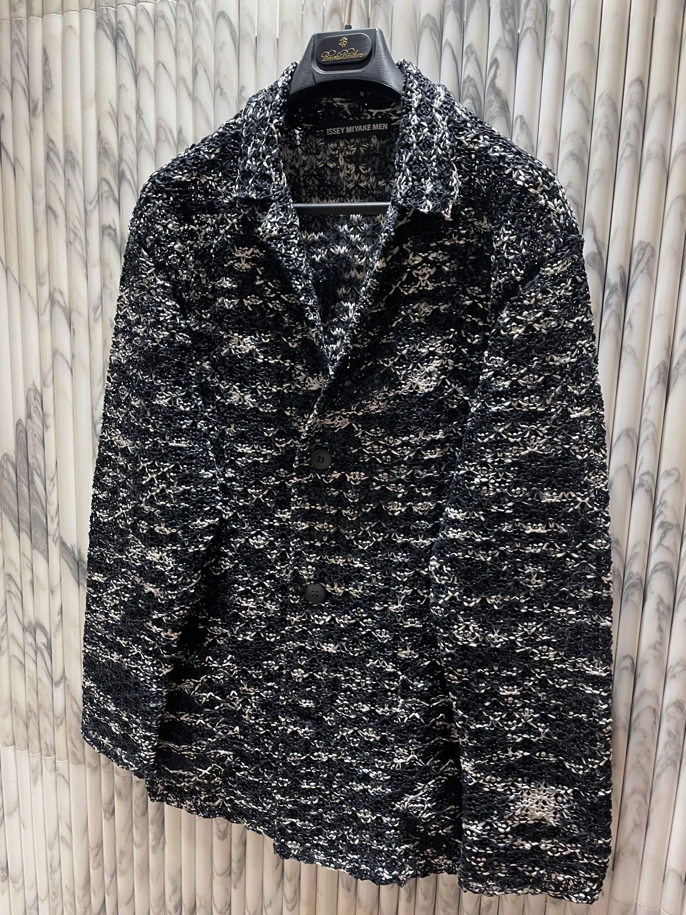 Issey Miyake GRAIL JAPANESE WASHI PAPER WOVEN JACKET Size US M / EU 48-50 / 2 - 3 Thumbnail