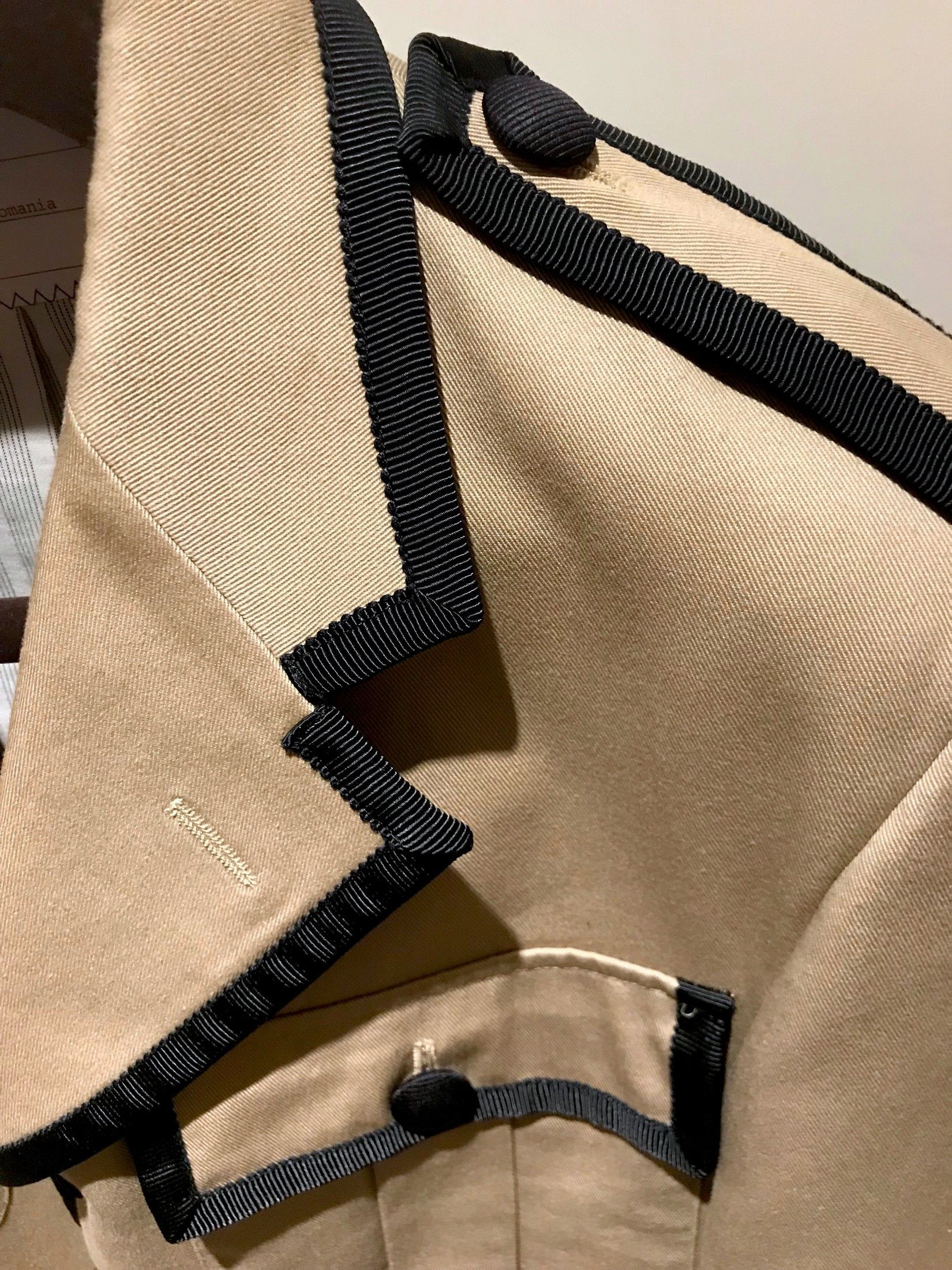 Brooks Brothers Black Fleece THOM BROWNE GROSGRAIN PIPING MILITARY OFFICER JACKET Size US M / EU 48-50 / 2 - 10 Thumbnail