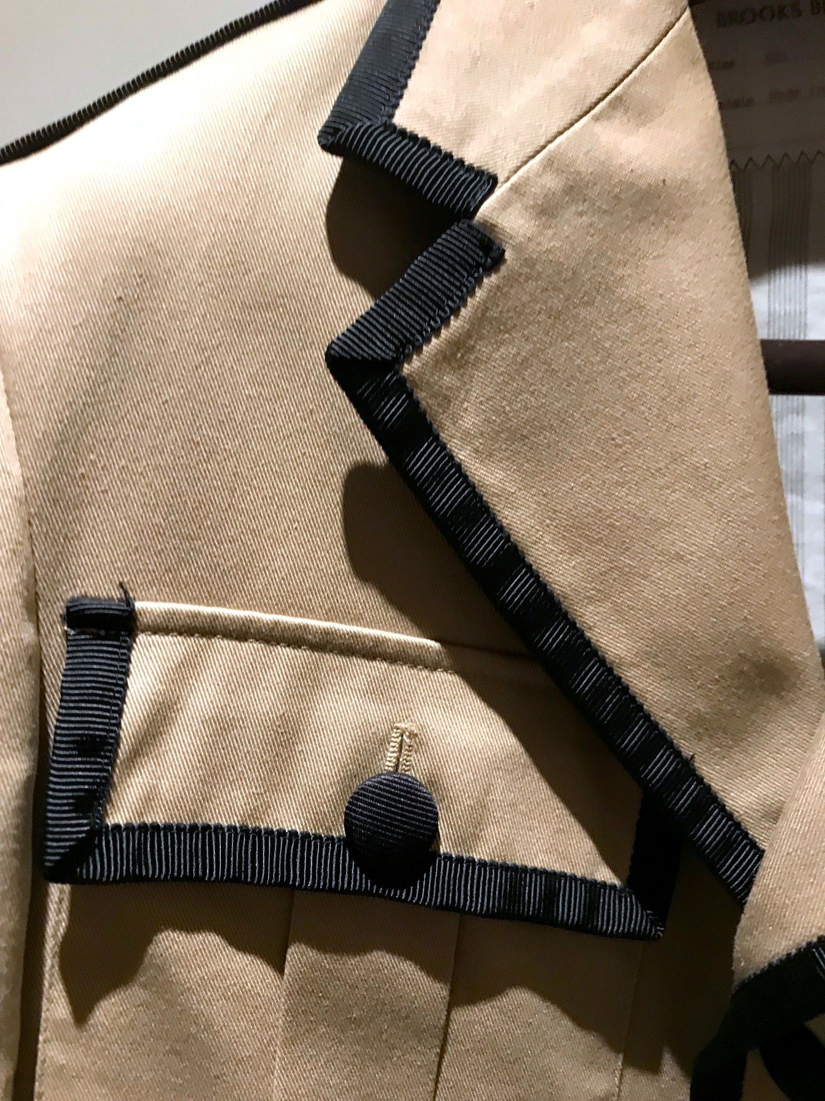 Brooks Brothers Black Fleece THOM BROWNE GROSGRAIN PIPING MILITARY OFFICER JACKET Size US M / EU 48-50 / 2 - 6 Thumbnail