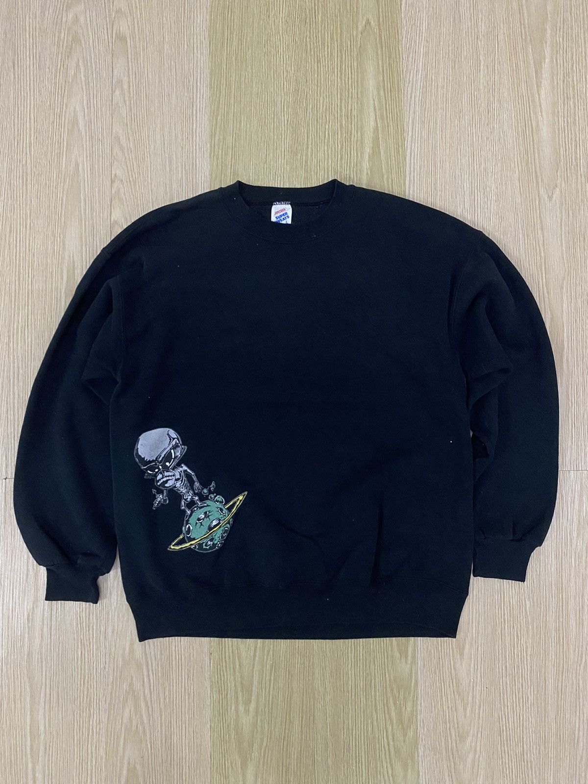 Vintage Alien skategang Think fast Sweatshirt