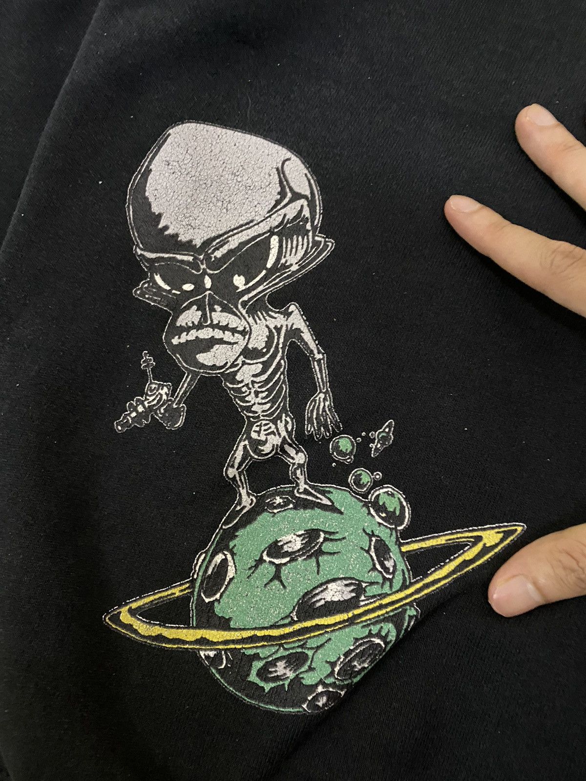 Alien Workshop Vintage Alien skategang Think fast Sweatshirt Size US L / EU 52-54 / 3 - 7 Thumbnail