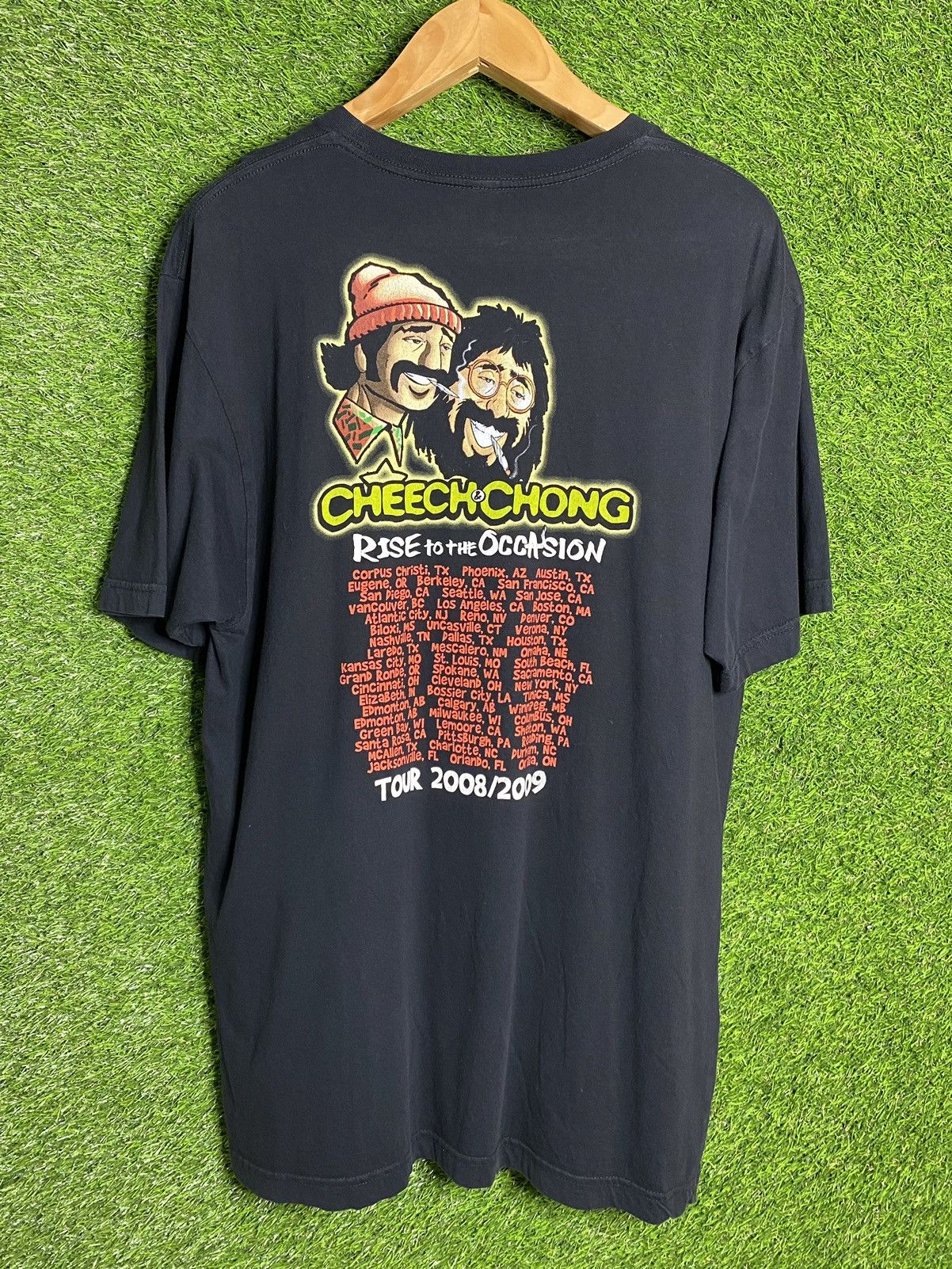Vintage 🚨Vintage Cheech And Chong Rise To The Occasion 2008 T-Shirt Size US L / EU 52-54 / 3 - 2 Thumbnail