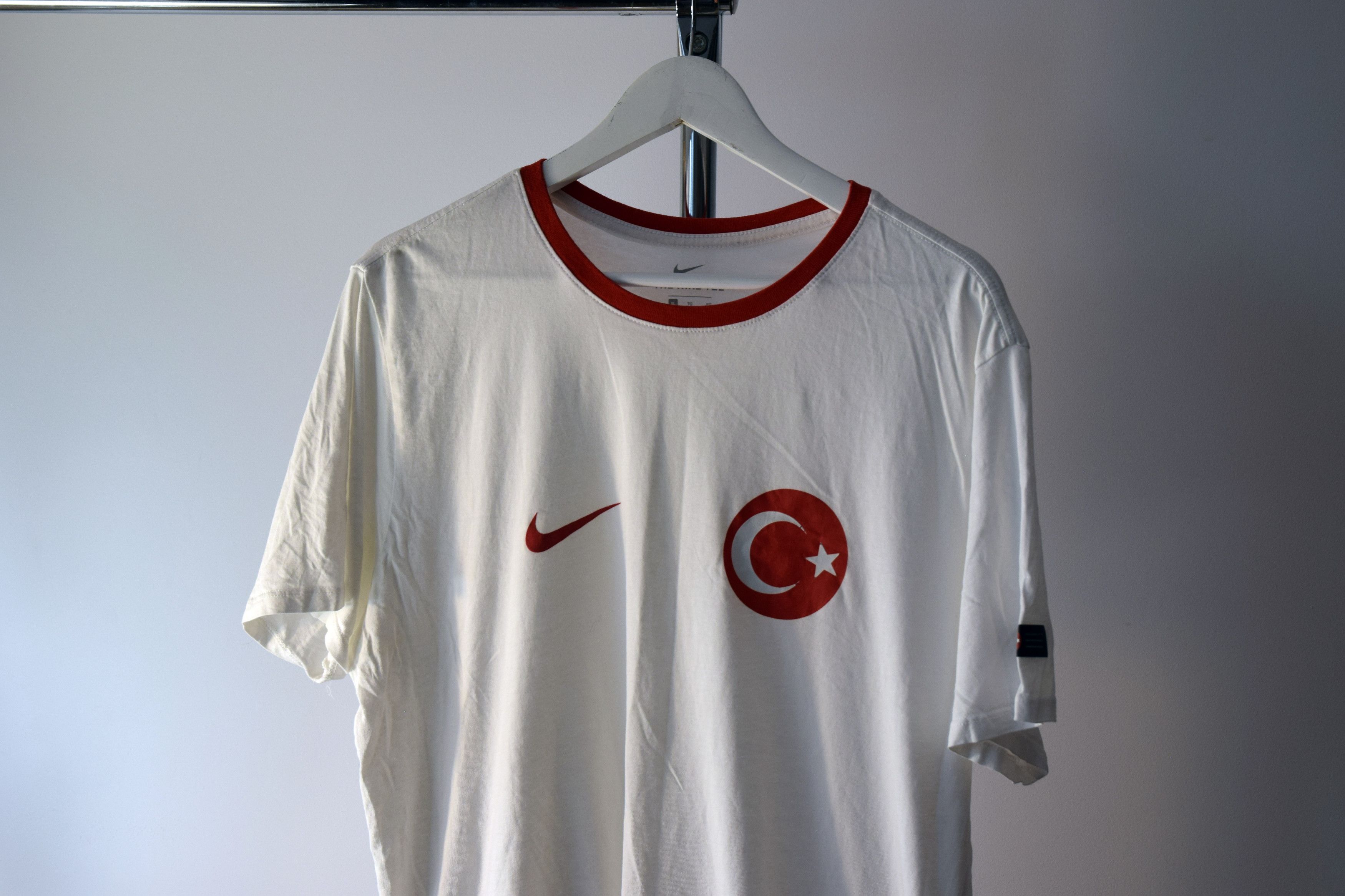 Nike Home Turkey Nike National Home Jersey Tshirt XL Size US XL / EU 56 / 4 - 3 Thumbnail