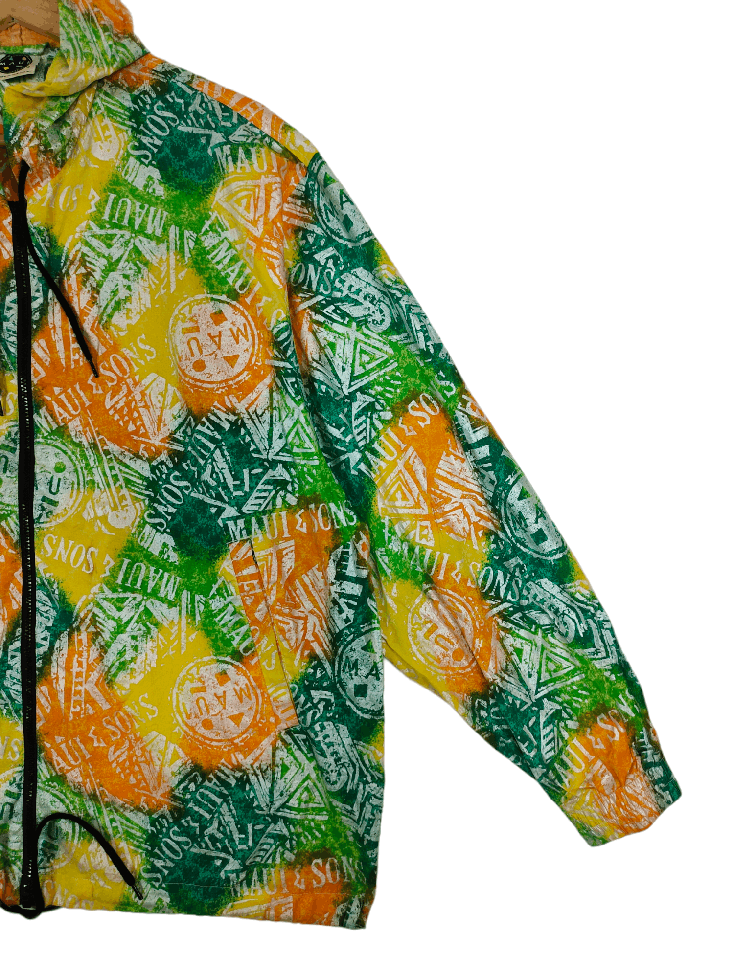 Maui and Sons 🔥Rare design Maui and Sons overprint jacket with hoodie Size US M / EU 48-50 / 2 - 2 Thumbnail
