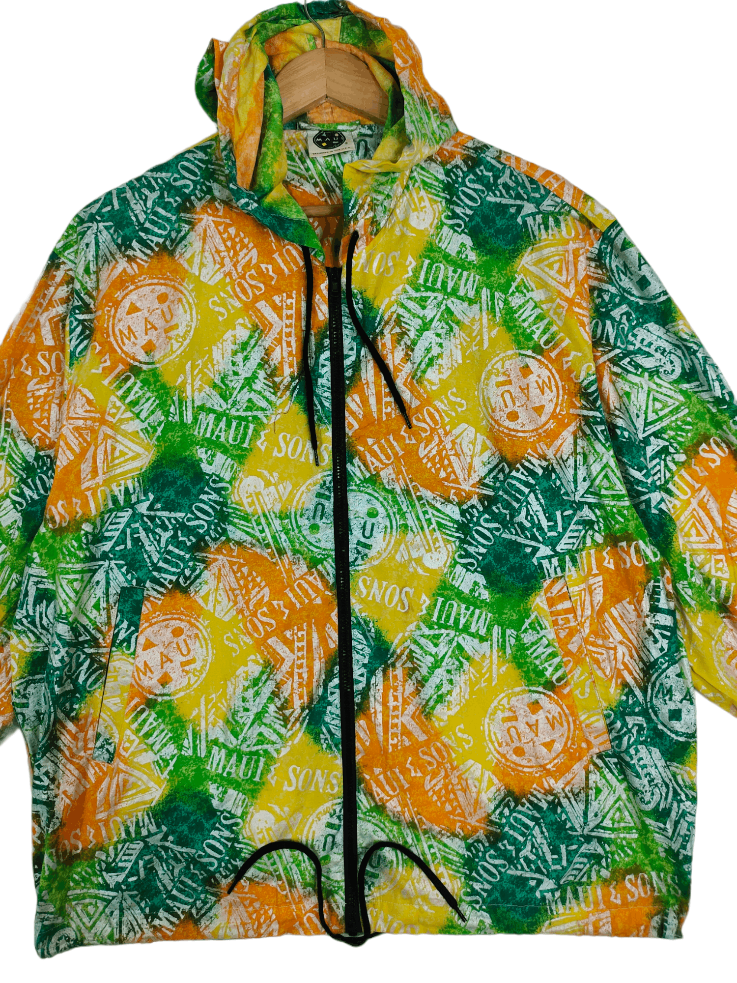 Maui and Sons 🔥Rare design Maui and Sons overprint jacket with hoodie Size US M / EU 48-50 / 2 - 1 Thumbnail