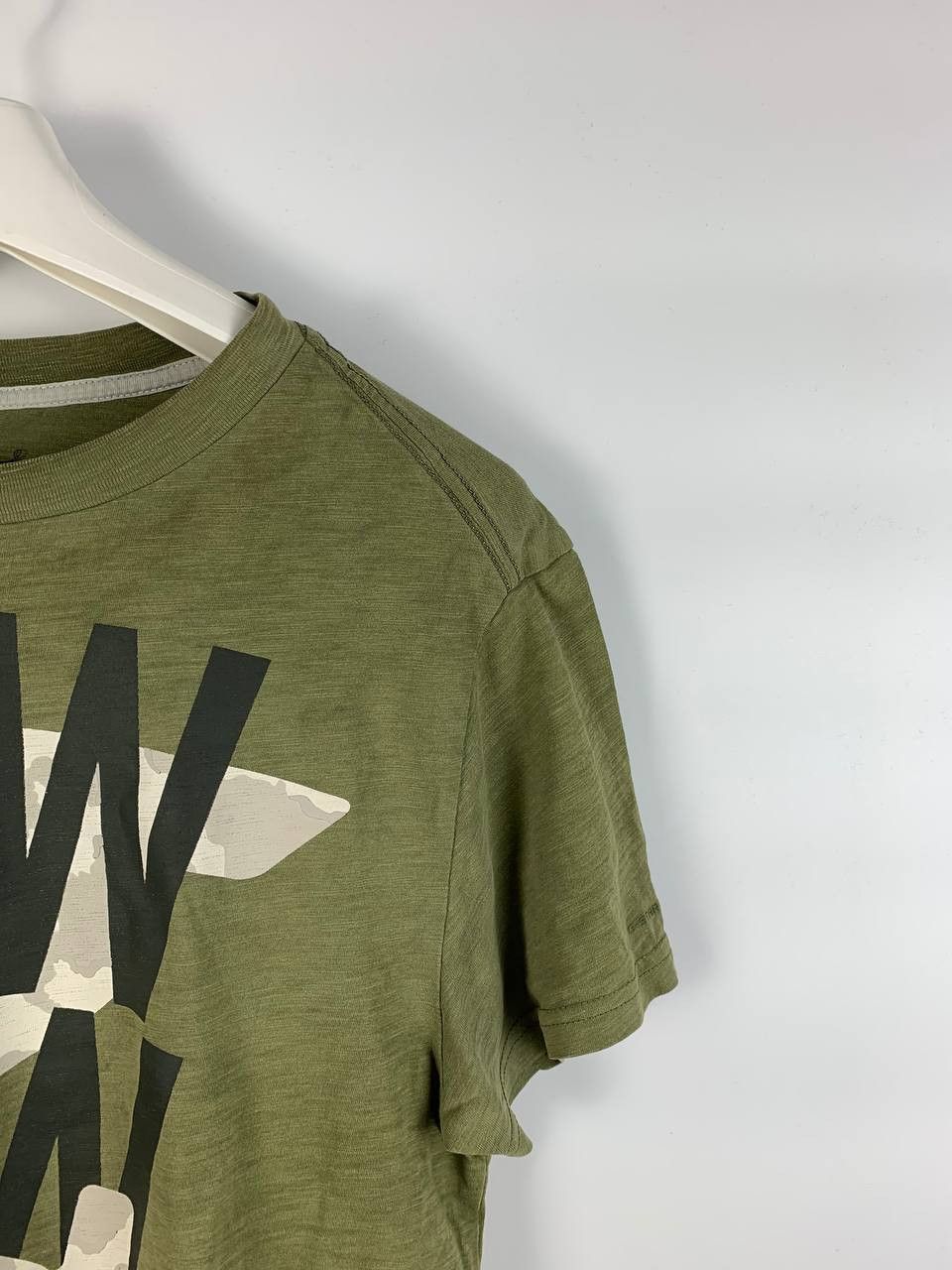 G-Star Gstar/ G Star Raw t-shirt green M Size US M / EU 48-50 / 2 - 3 Thumbnail