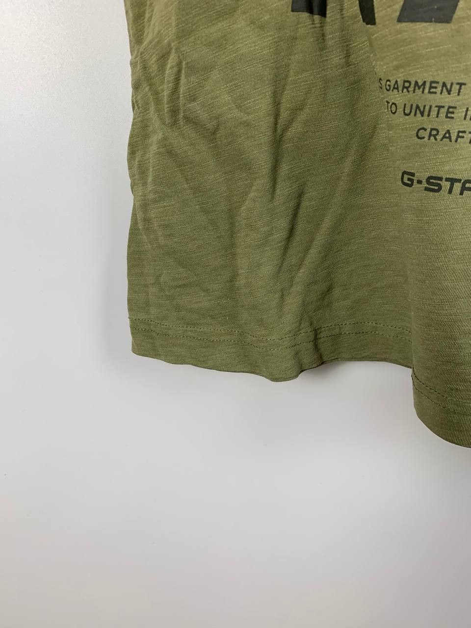 G-Star Gstar/ G Star Raw t-shirt green M Size US M / EU 48-50 / 2 - 5 Thumbnail