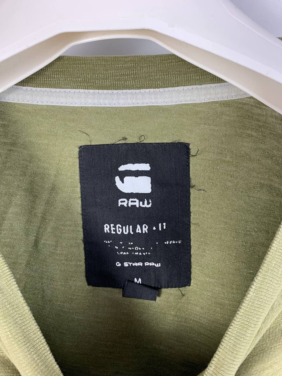 G-Star Gstar/ G Star Raw t-shirt green M Size US M / EU 48-50 / 2 - 4 Thumbnail