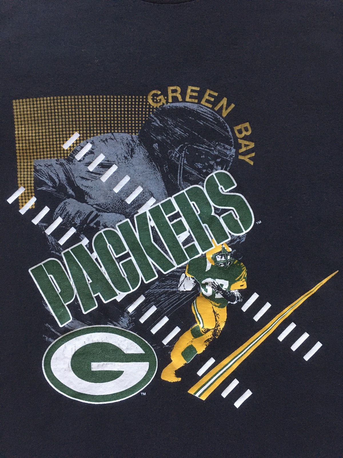 NFL Green Bay Packers Football Shirt Vintage NFL 80s 90s Trench Size US L / EU 52-54 / 3 - 2 Thumbnail