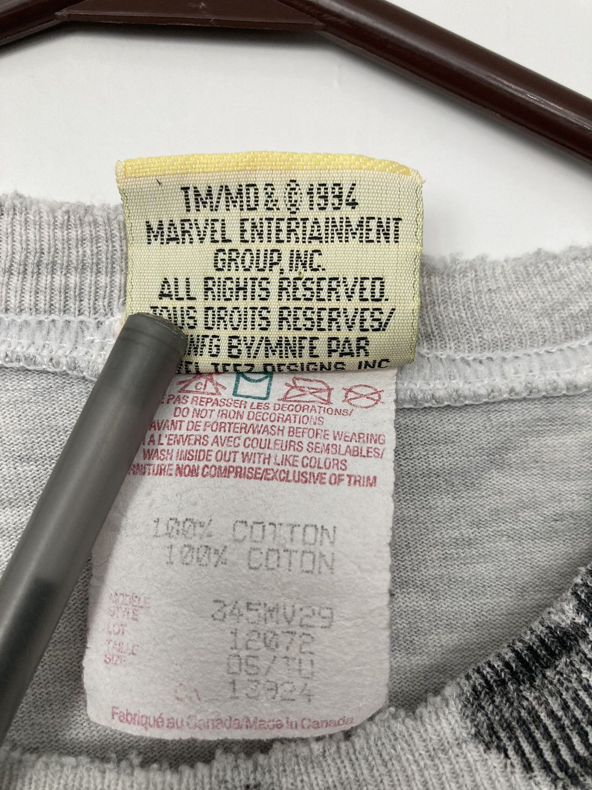 Marvel Comics Spider-Man 1994 Marvel Comics Shirt Vintage 90s all over tee Size US XL / EU 56 / 4 - 6 Thumbnail