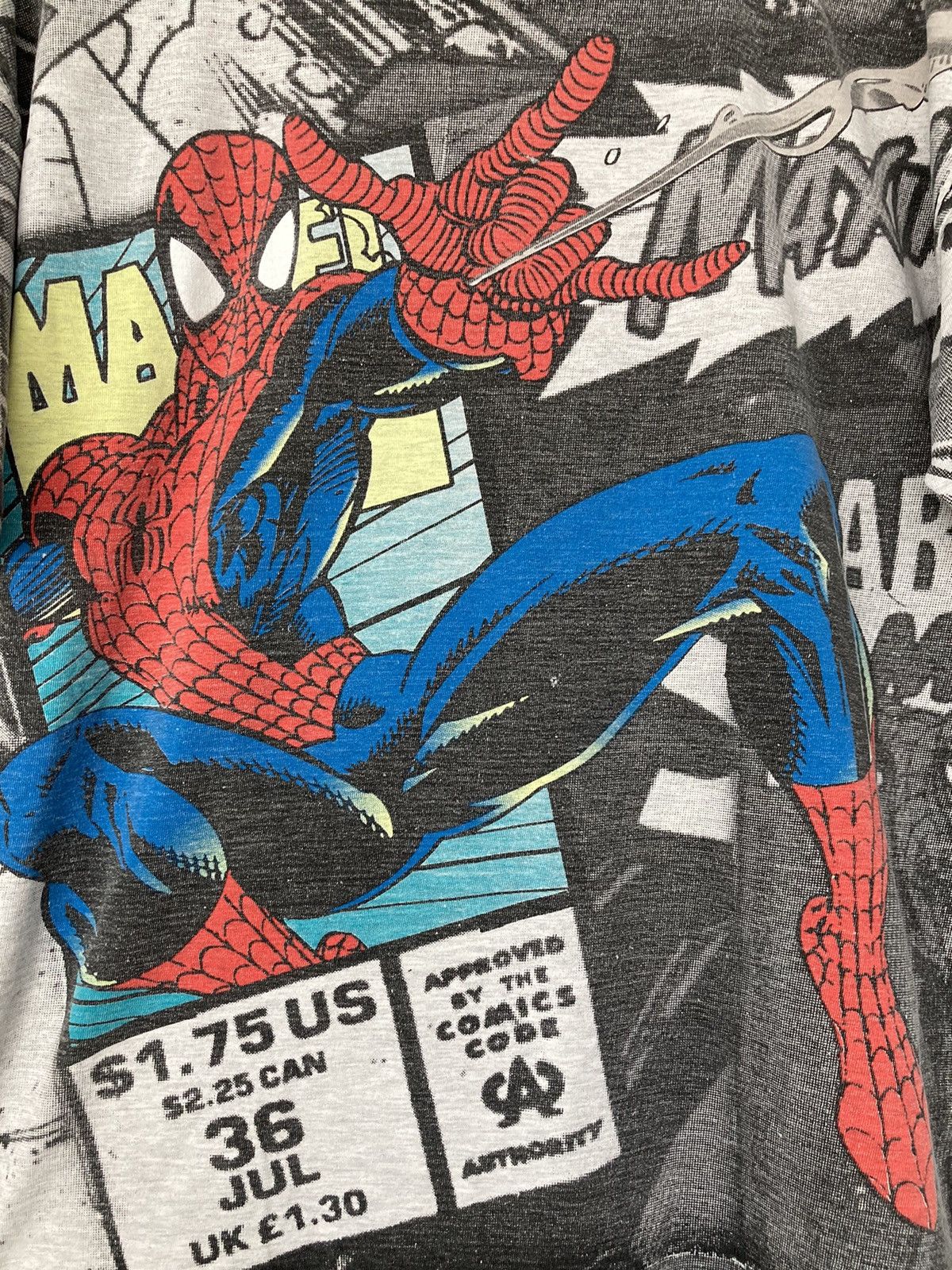 Marvel Comics Spider-Man 1994 Marvel Comics Shirt Vintage 90s all over tee Size US XL / EU 56 / 4 - 3 Thumbnail