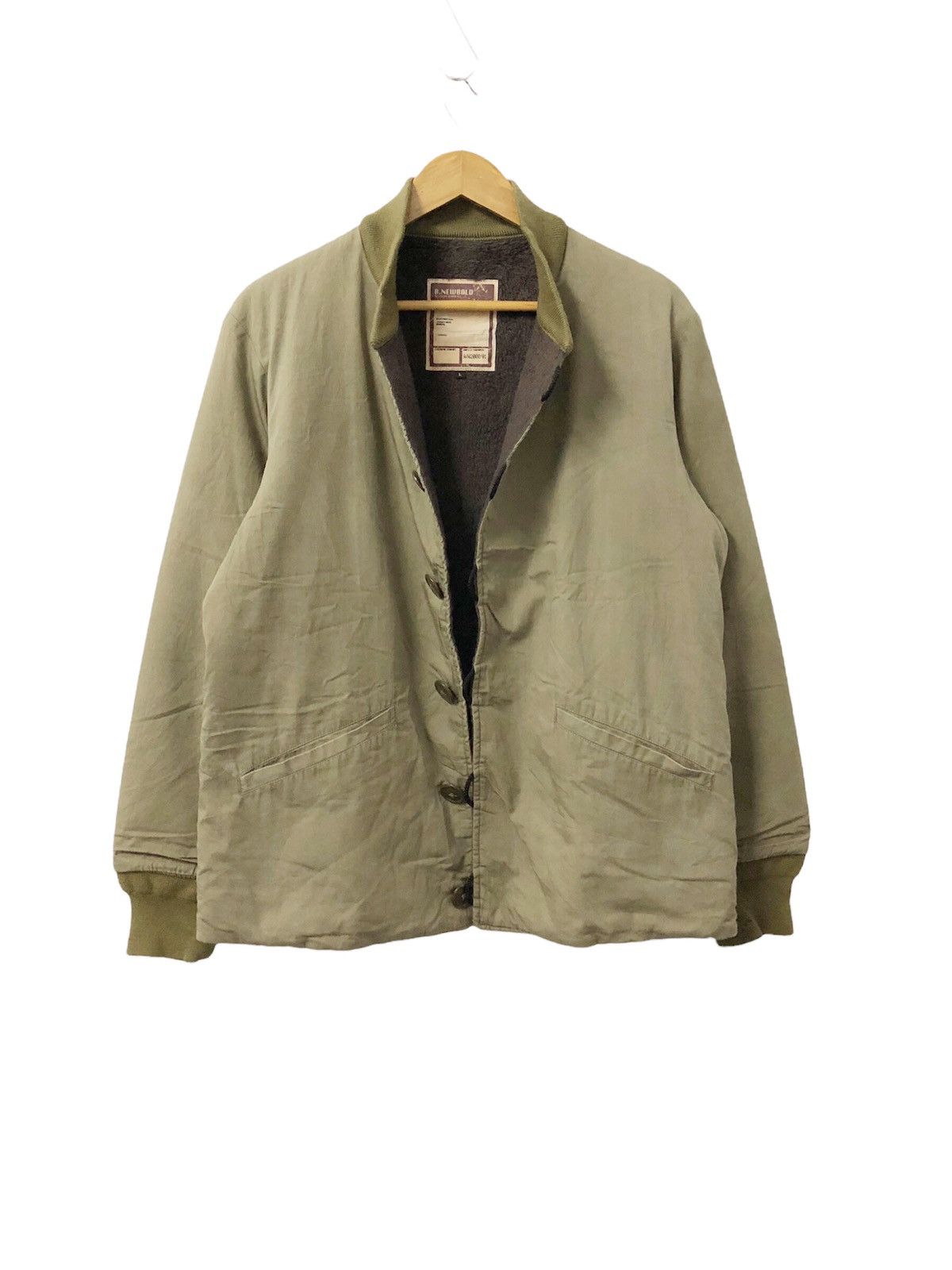 R.Newbold AW 00/01 R. Newbold bomber docking jacket Size US L / EU 52-54 / 3 - 10 Thumbnail