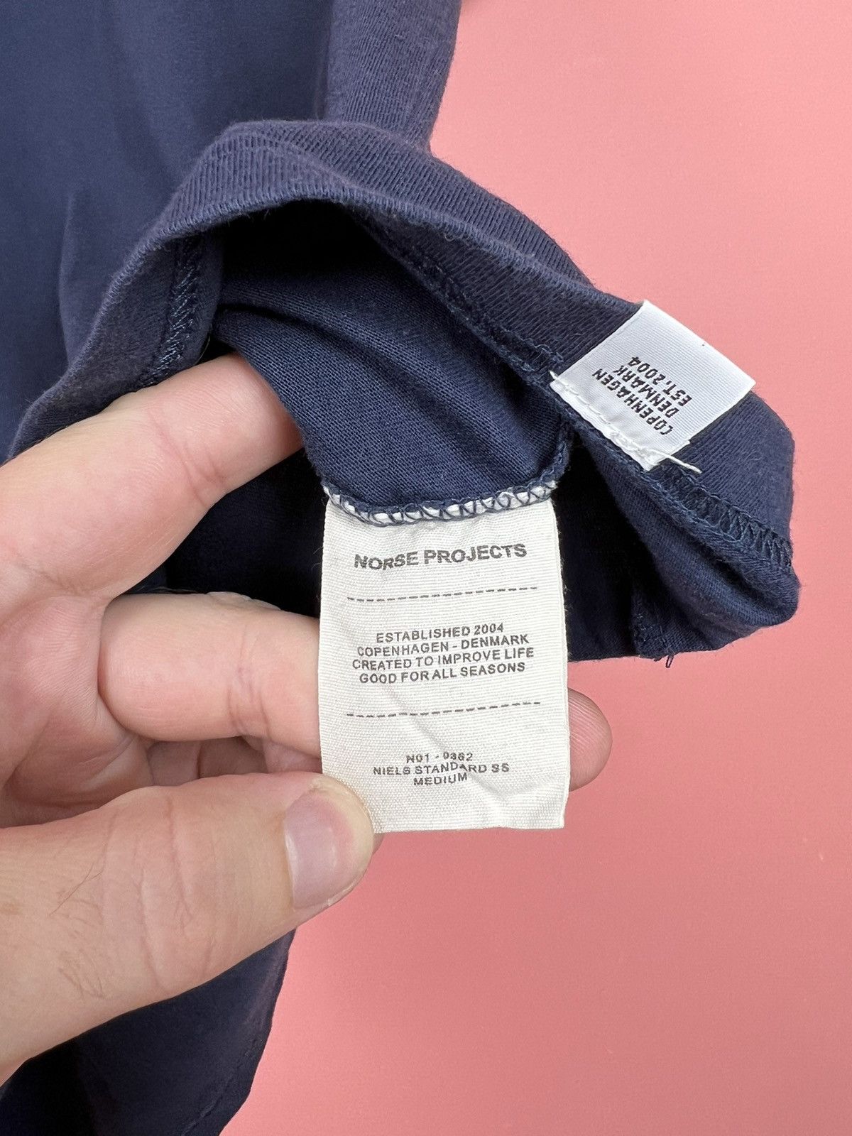 Norse Projects Norse projects tee shirt hype sale basic Size US M / EU 48-50 / 2 - 5 Thumbnail