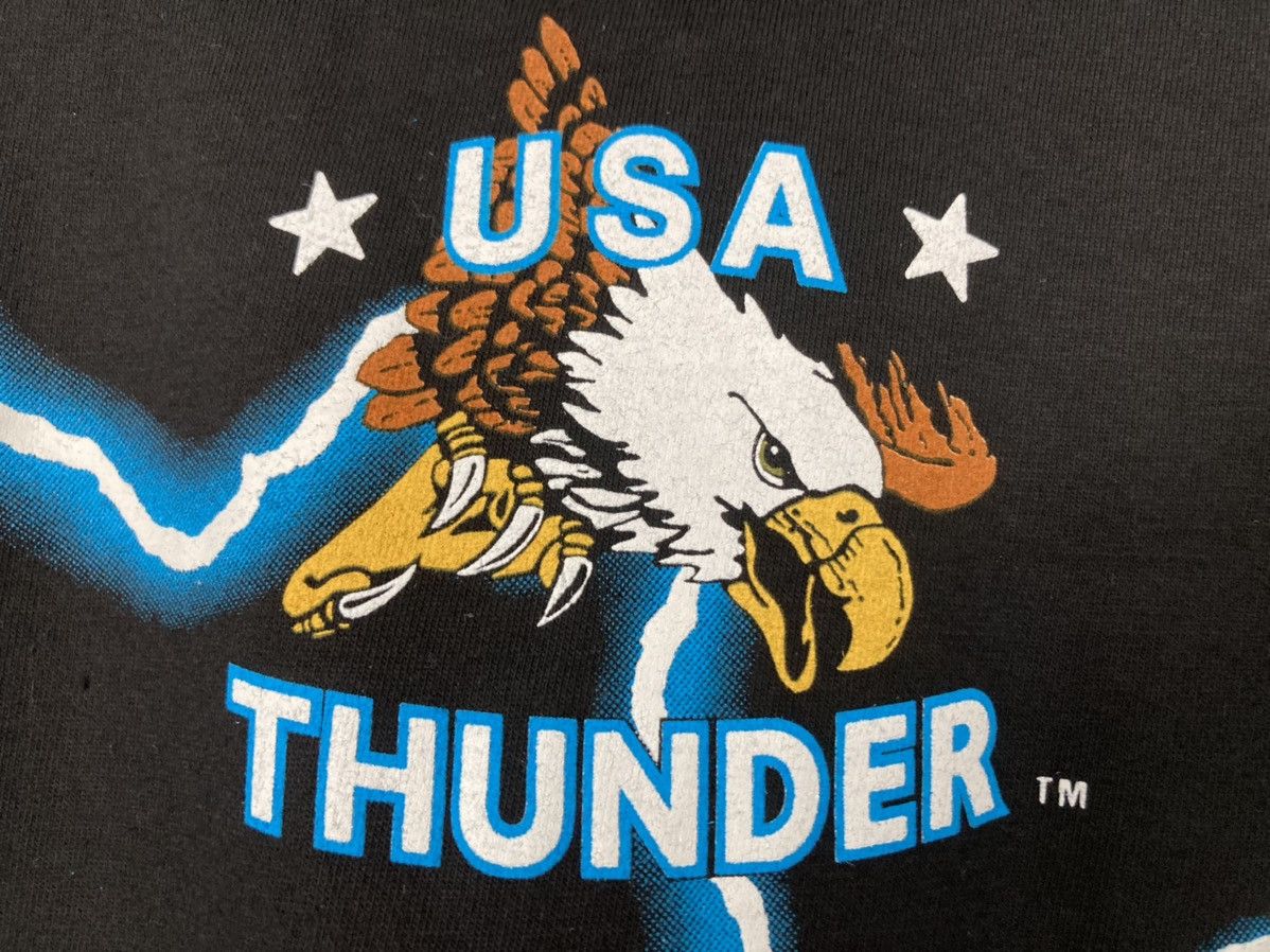 Vintage AMERICAN USA THUNDER MARIJUANA WEED SHIRT VINTAGE 90S AOP Size US XL / EU 56 / 4 - 4 Thumbnail