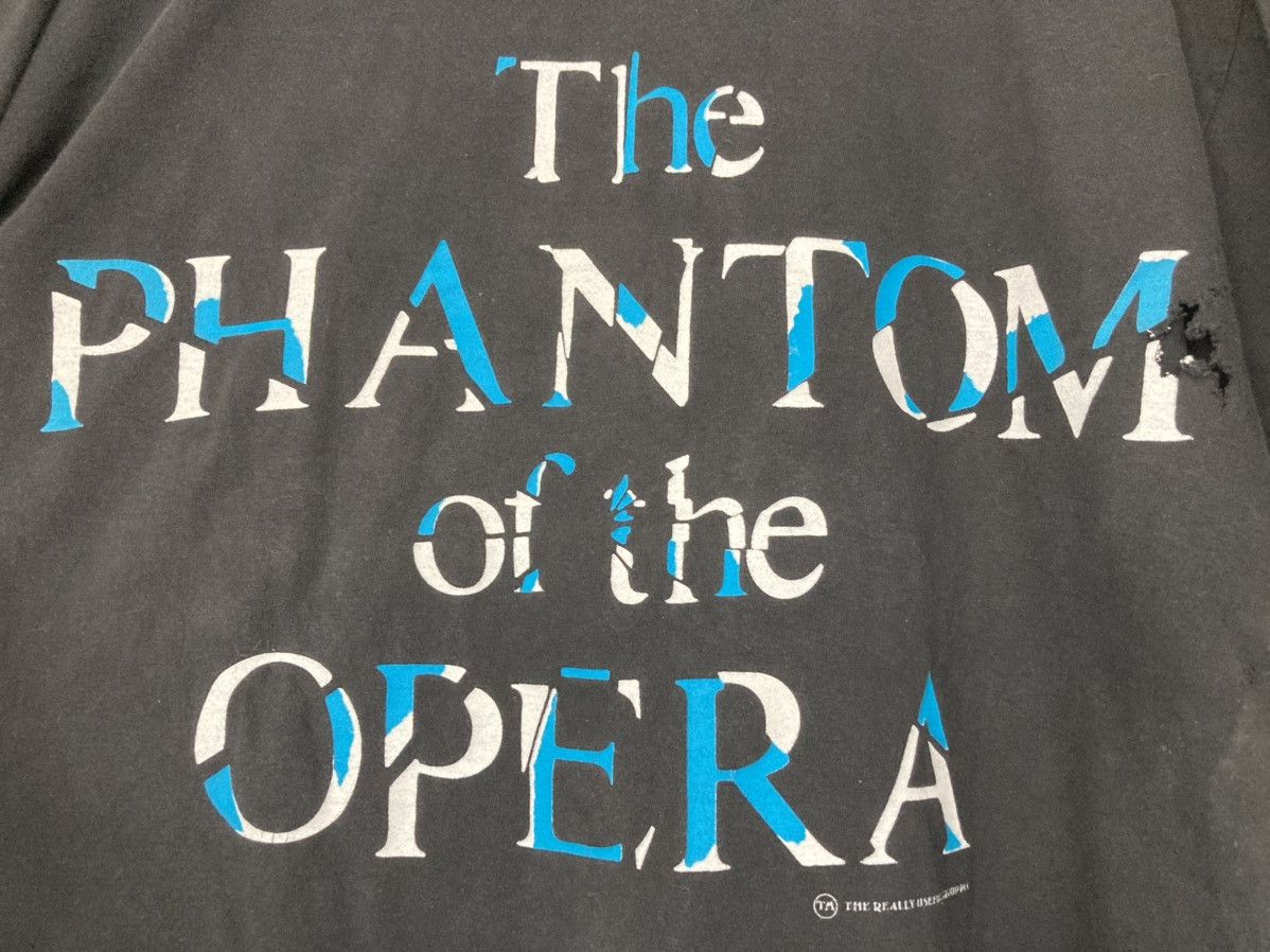 Vintage PHANTOM OF THE OPERA 1986 SHIRT LOS ANGELES SIGNED VINTAGE Size US XL / EU 56 / 4 - 4 Thumbnail