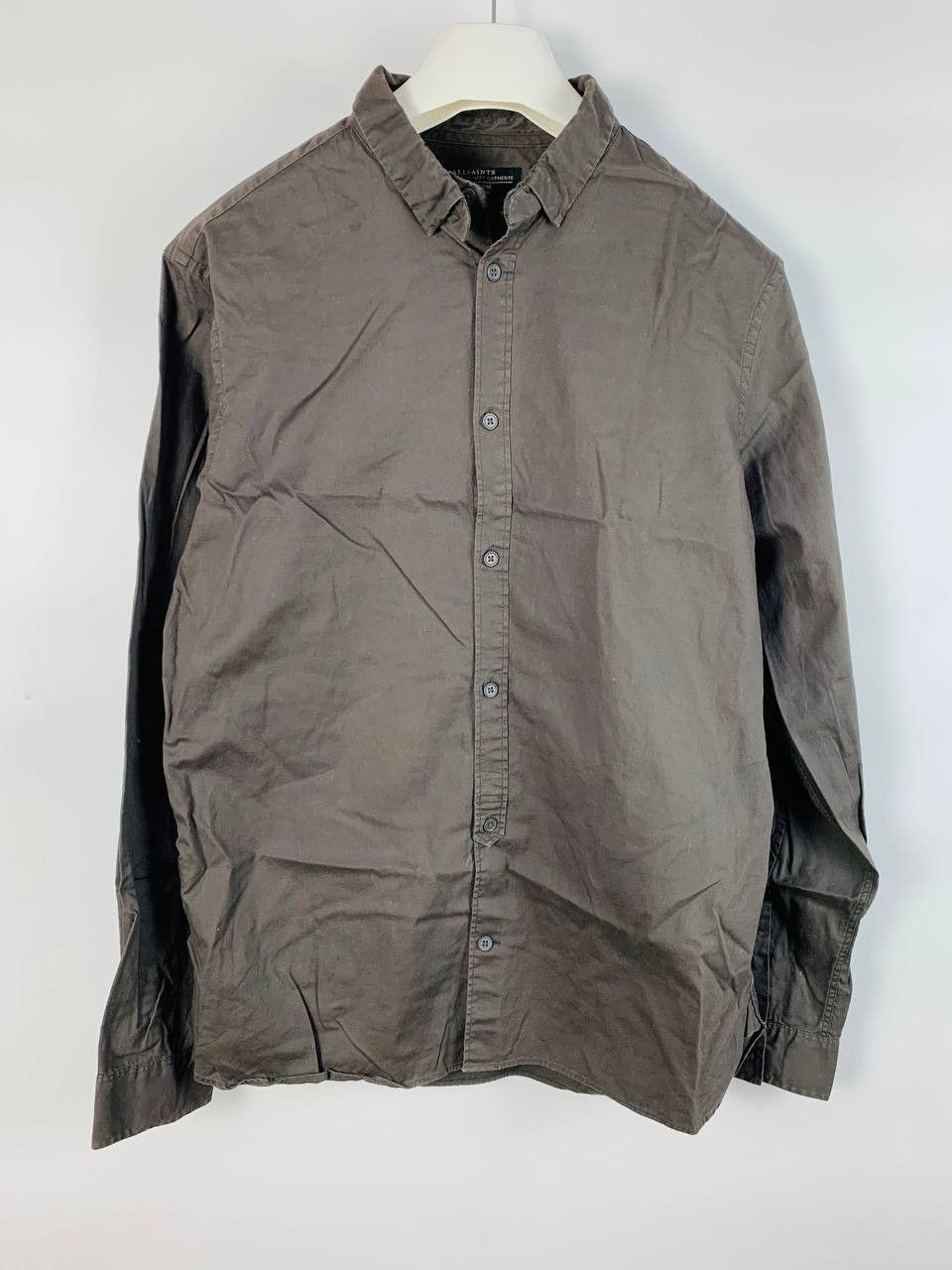 Allsaints Allsaints shirt button ups dark grey M Size US M / EU 48-50 / 2 - 1 Thumbnail