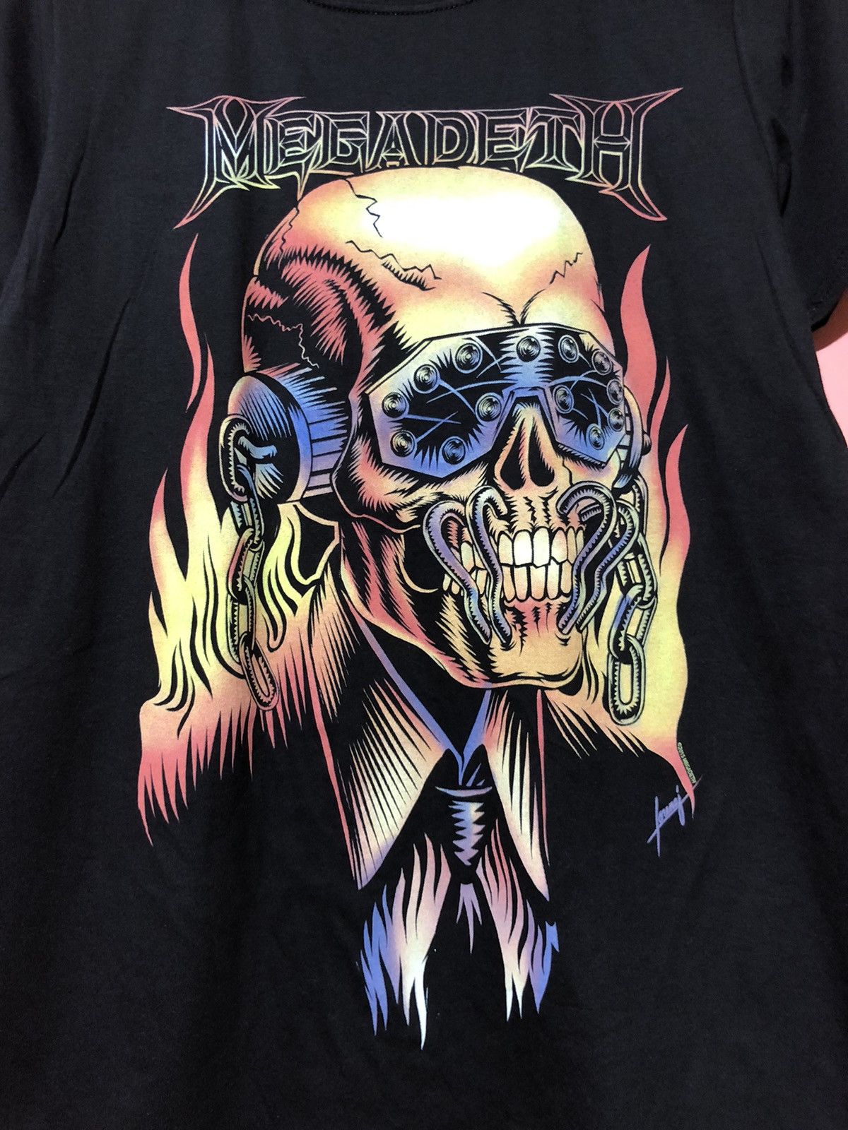 Band Tees Megadeth 2015 tour tee t-shirt rock metal Size US S / EU 44-46 / 1 - 2 Thumbnail
