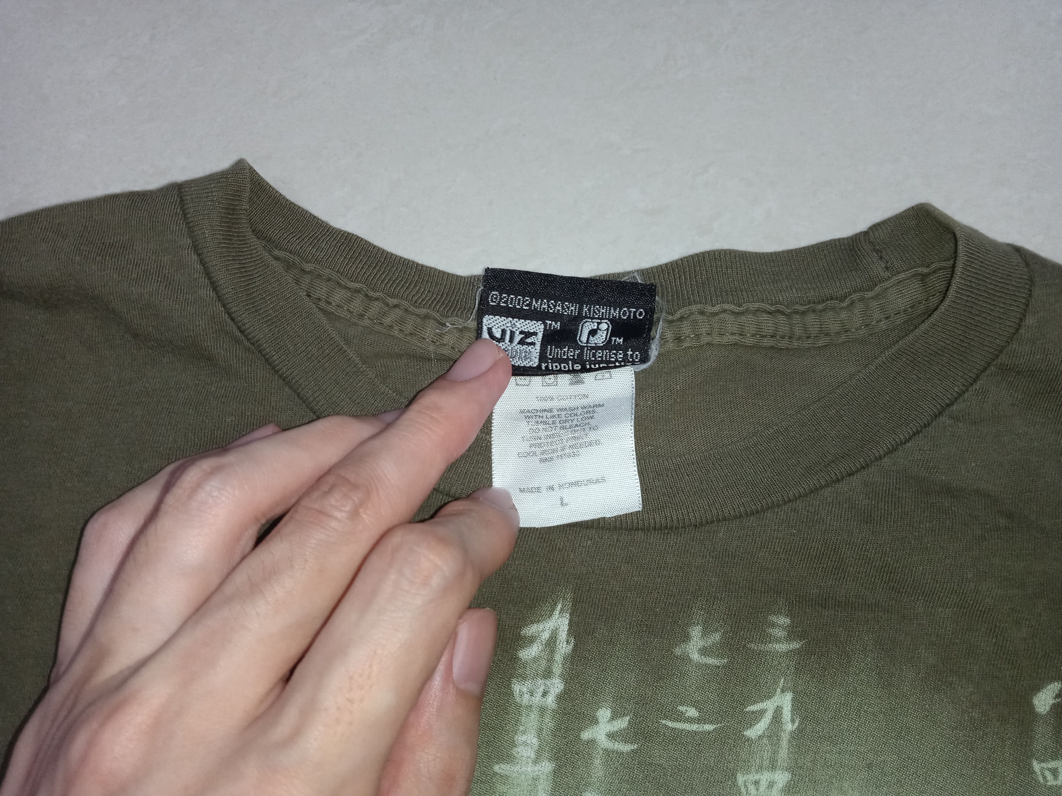 Vintage Vintage 00s Naruto Kakashi T Shirt Sasuke Size US M / EU 48-50 / 2 - 4 Thumbnail