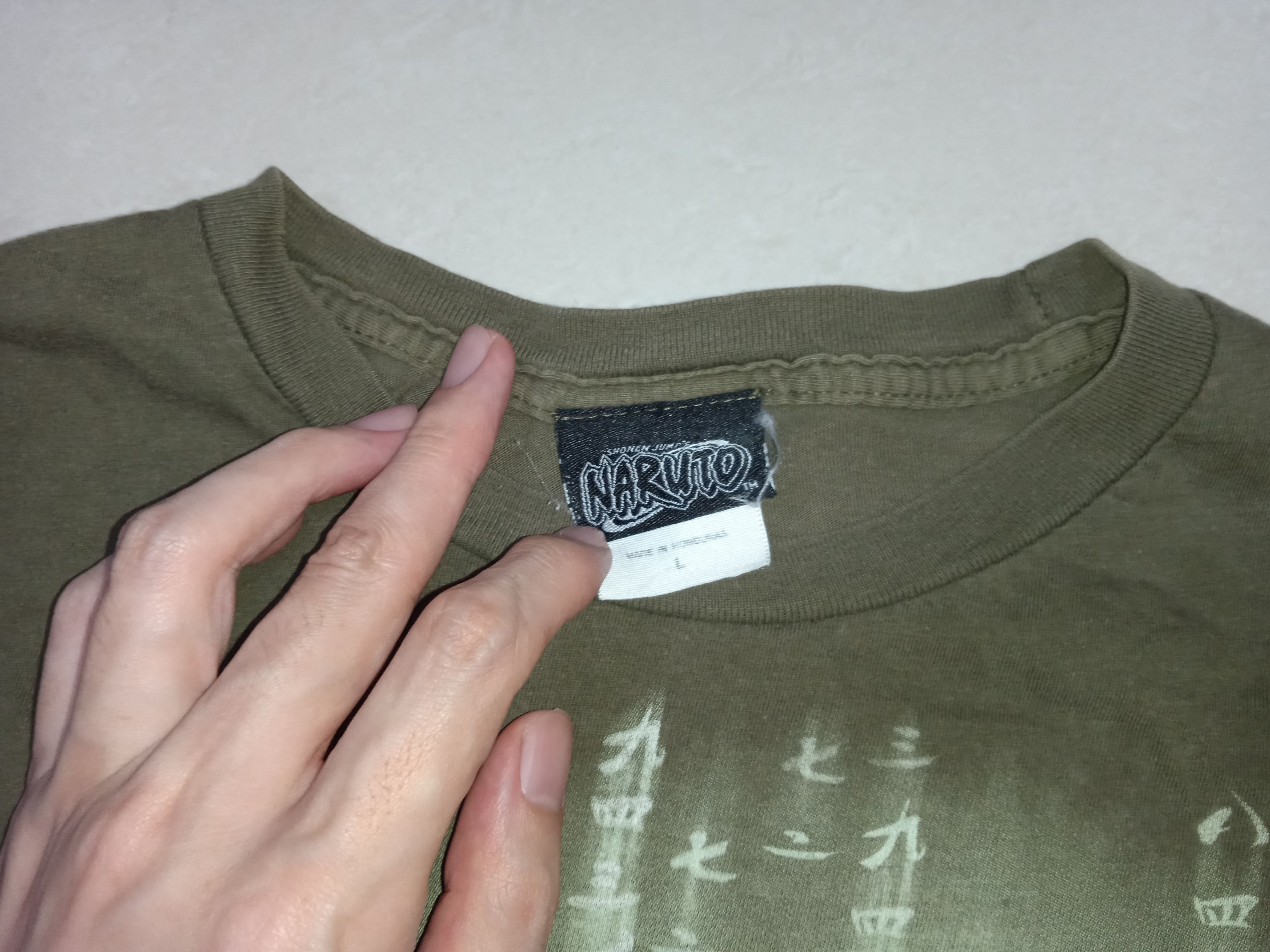 Vintage Vintage 00s Naruto Kakashi T Shirt Sasuke Size US M / EU 48-50 / 2 - 3 Thumbnail