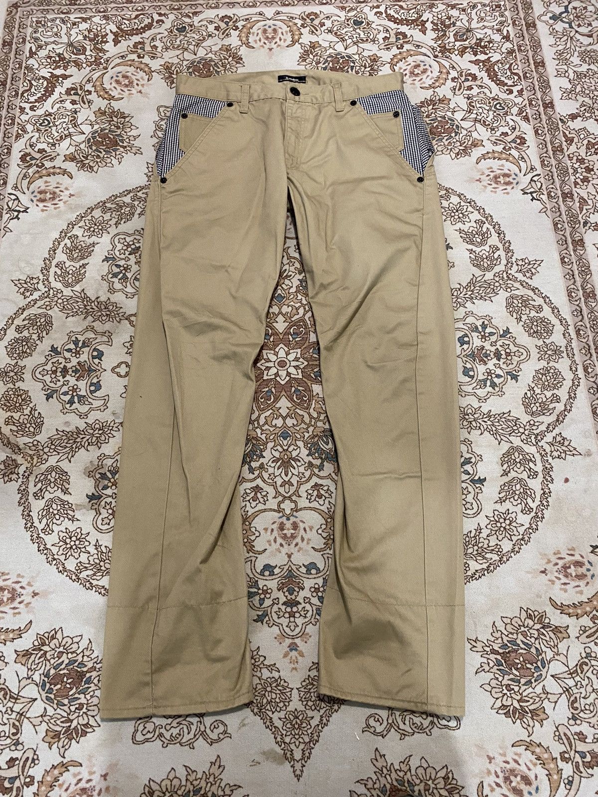 Vintage Double Focus Camo Pocket Rare Pants