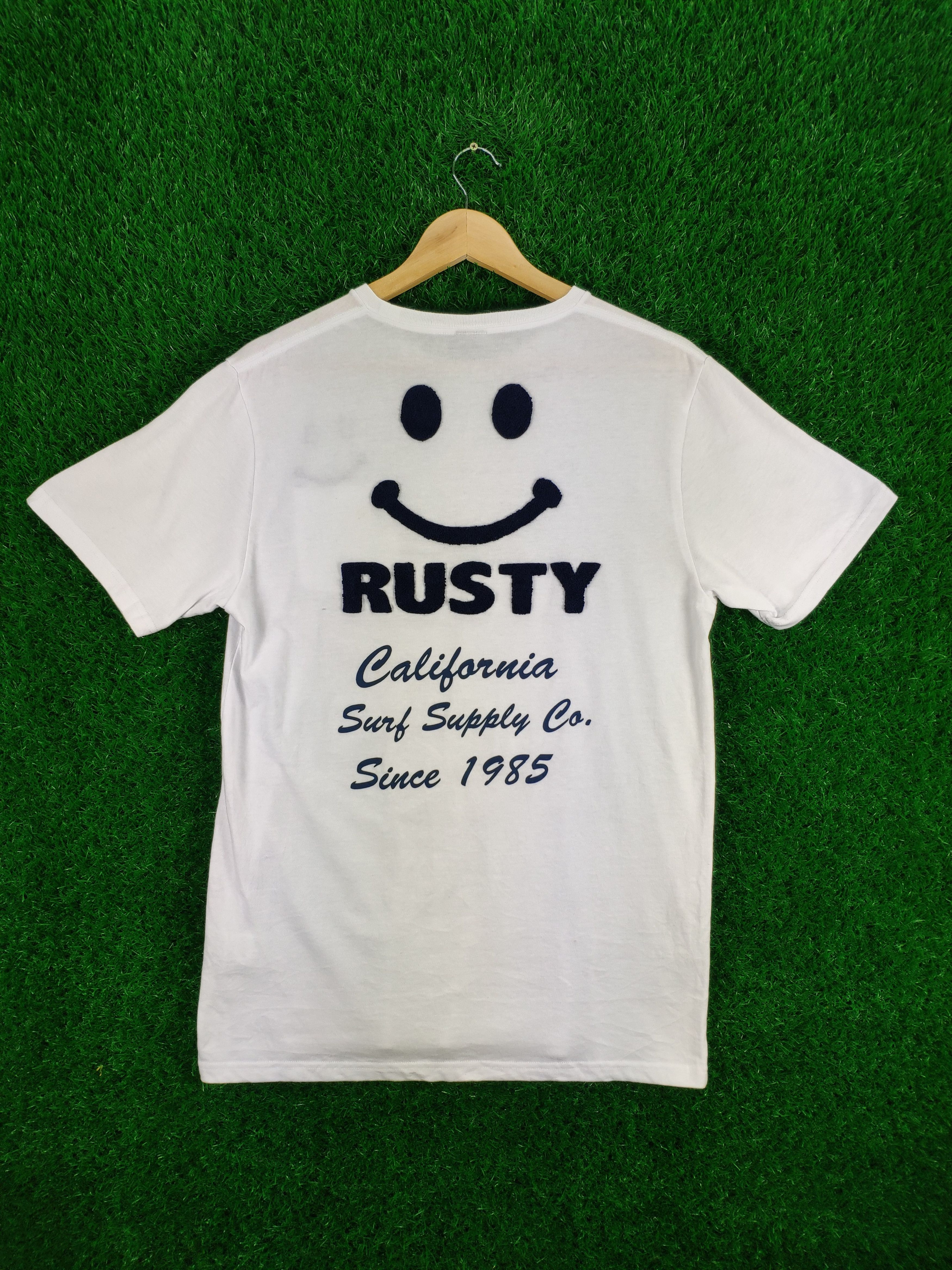 Rusty × Vintage Vintage Rusty California Shirt Kapital Smile Style Size US M / EU 48-50 / 2 - 1 Thumbnail