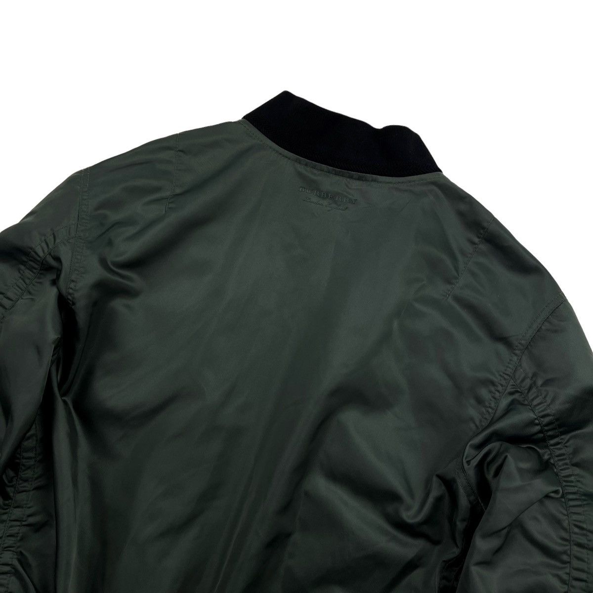 Burberry Burberry Green Utility Bomber Jacket Size US S / EU 44-46 / 1 - 3 Thumbnail